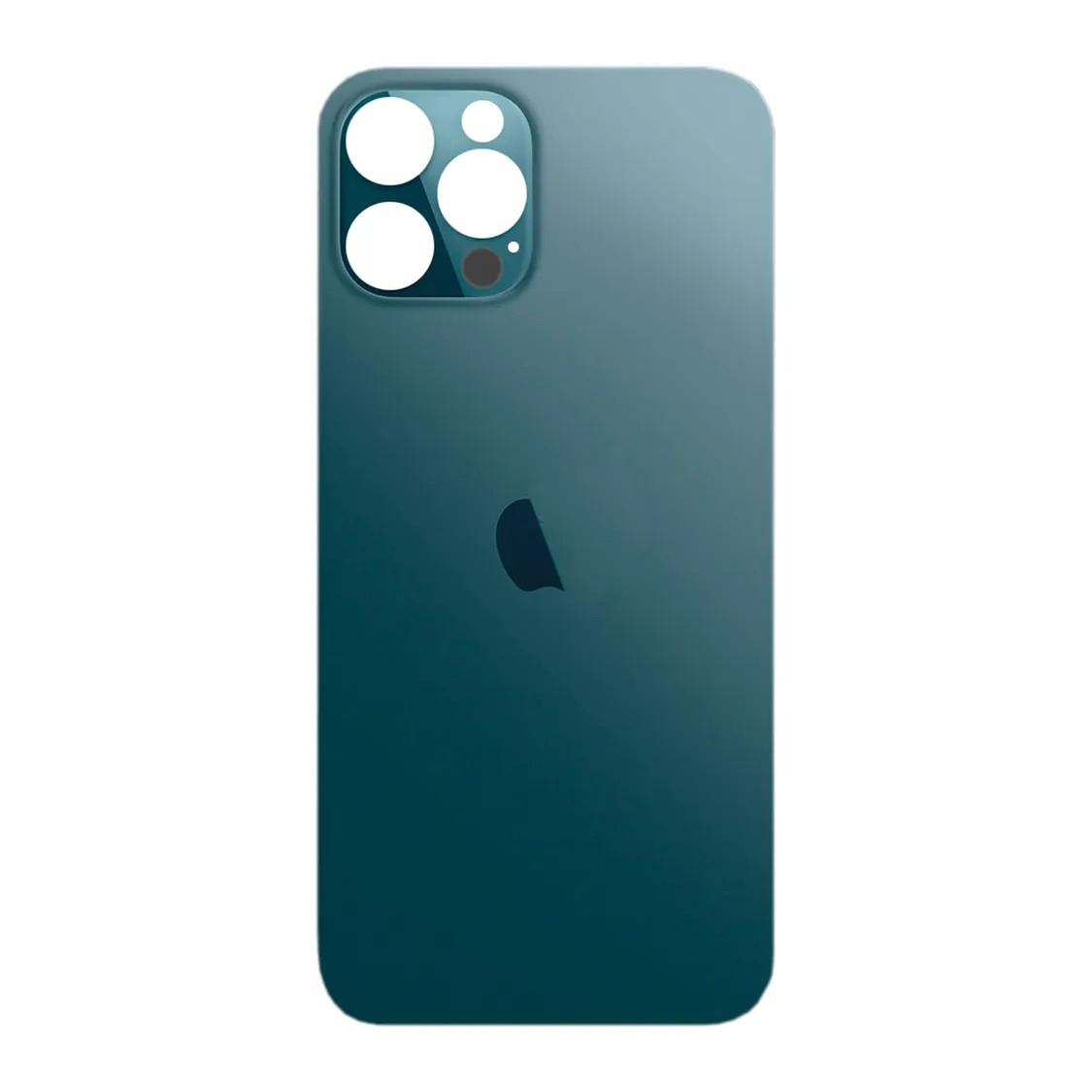 Задня кришка корпуса iPhone 12 Pro Max blue,  великий виріз під камеру, 1:1 Original