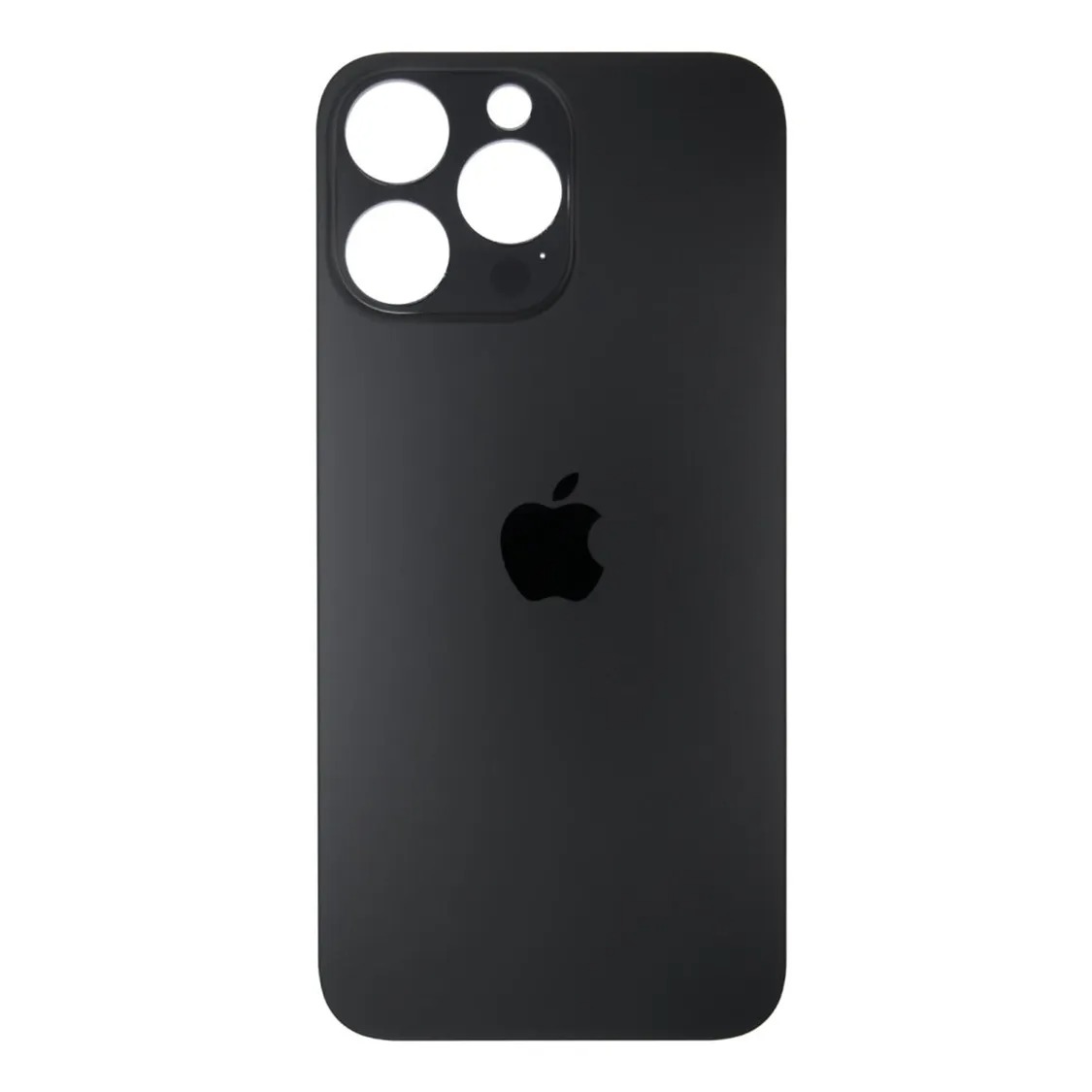 Задня кришка корпусу iPhone 14 Pro black, великий виріз під камеру, 1:1 Original