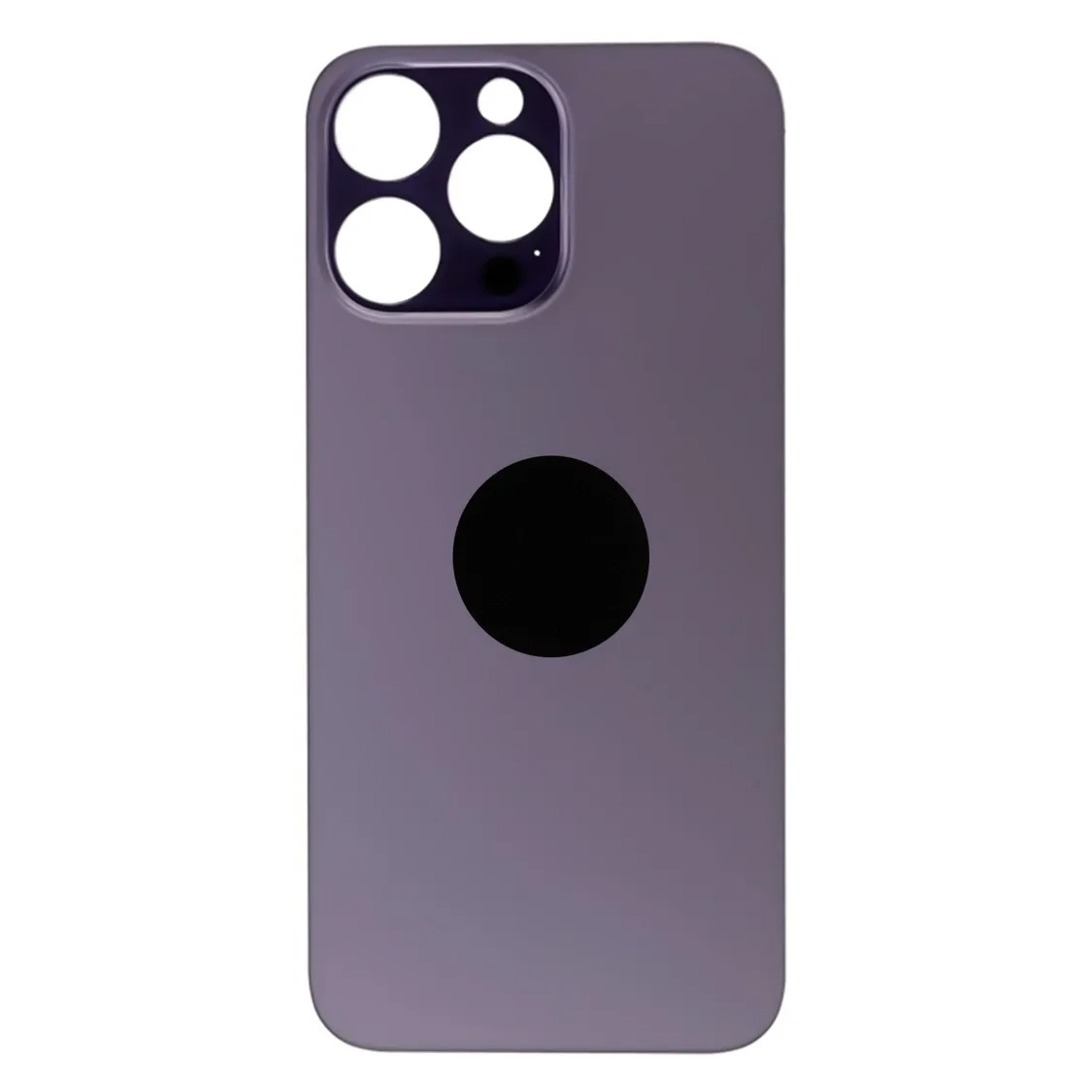 Задняя крышка корпуса iPhone 14 Pro Max purple, большой вырез под камеру, 1:1 Original