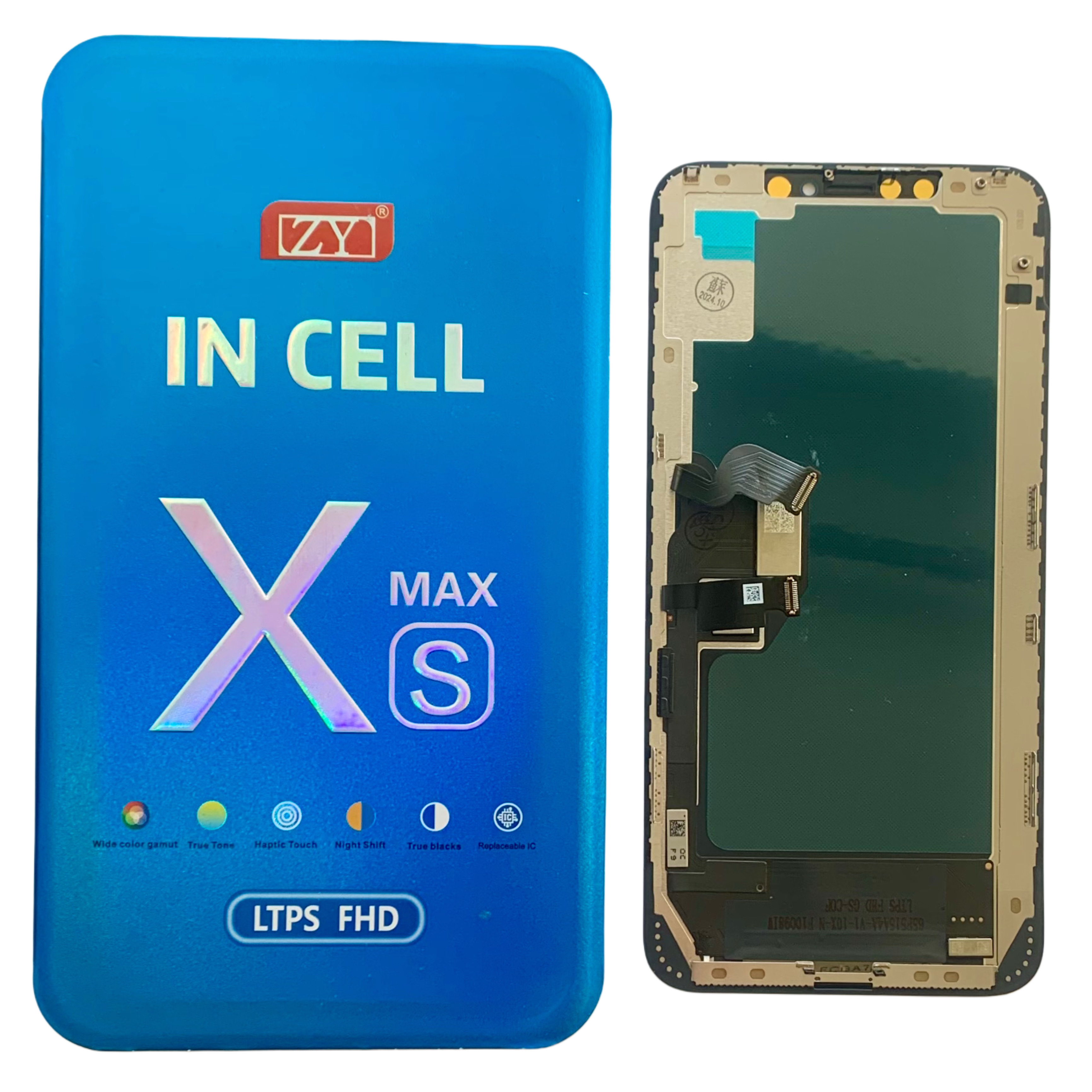 Дисплей iPhone Xs Max black, с рамкой, ZY-INCELL
