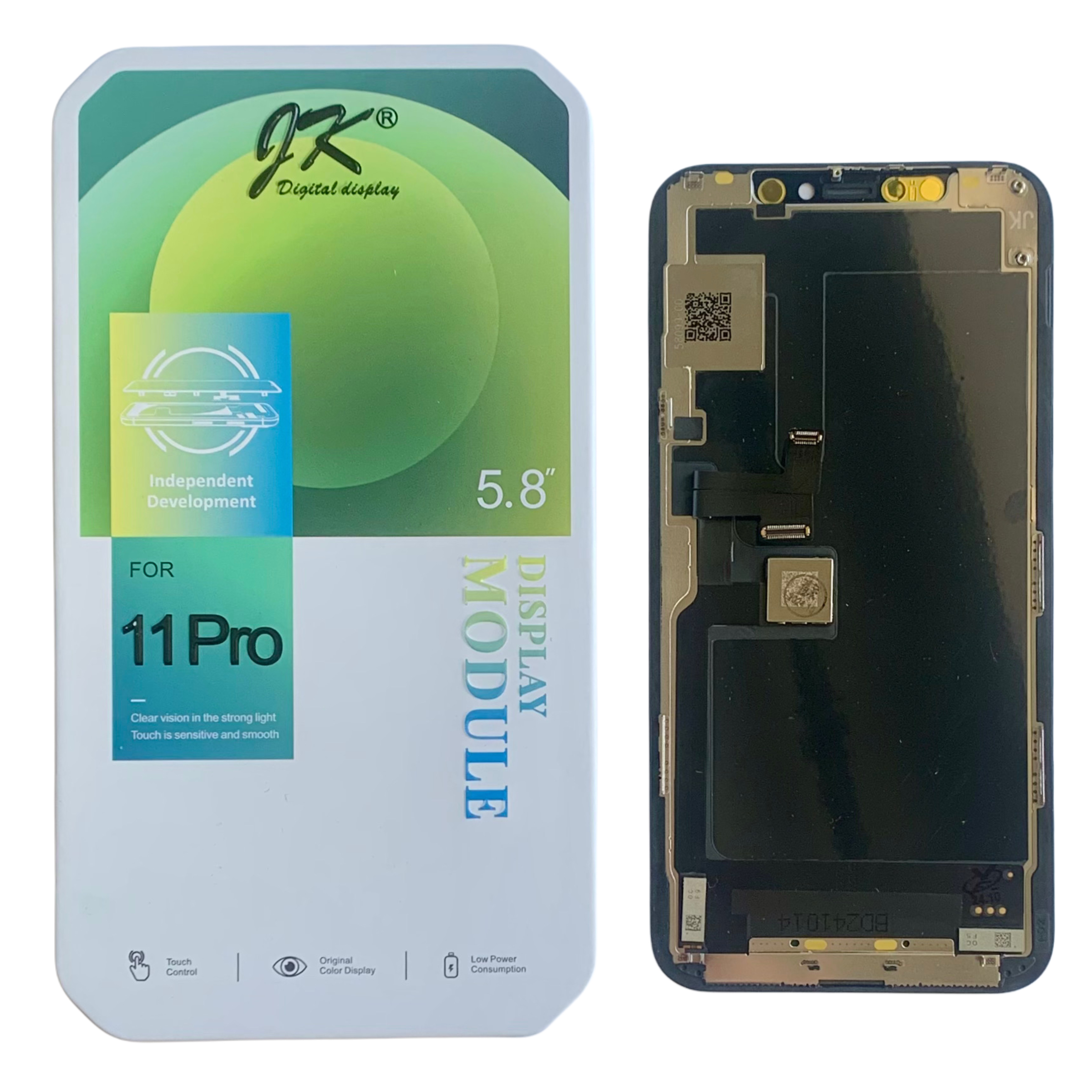 Дисплей iPhone 11 Pro black, з рамкою, JK FHD INCELL (move IC)