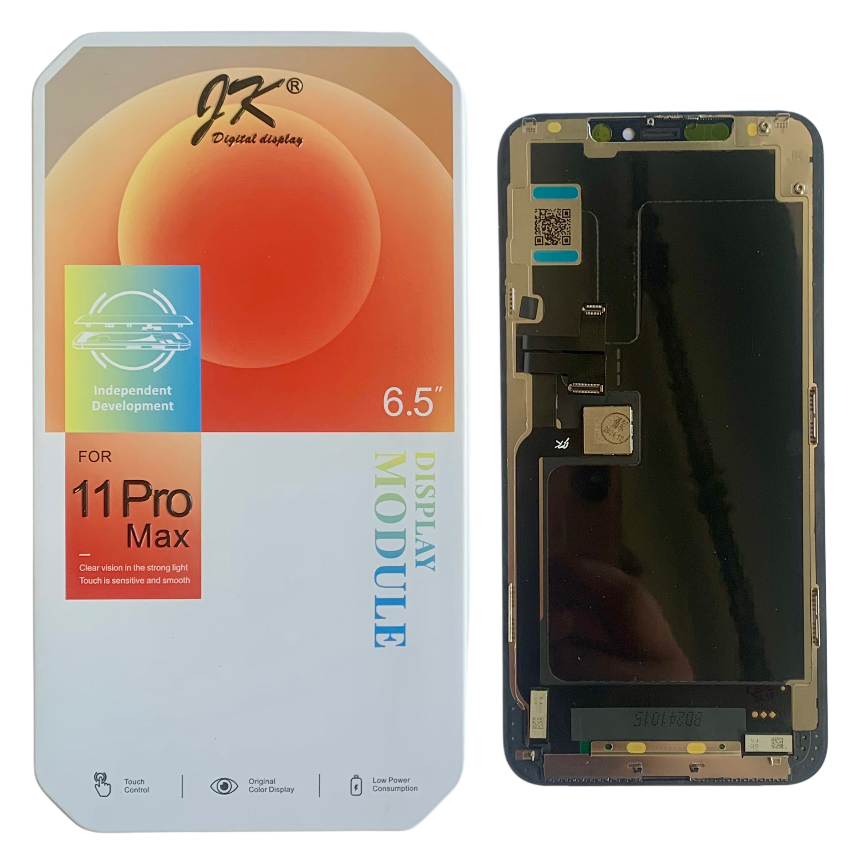 Дисплей iPhone 11 Pro Max black, с рамкой, JK FHD INCELL (move IC)