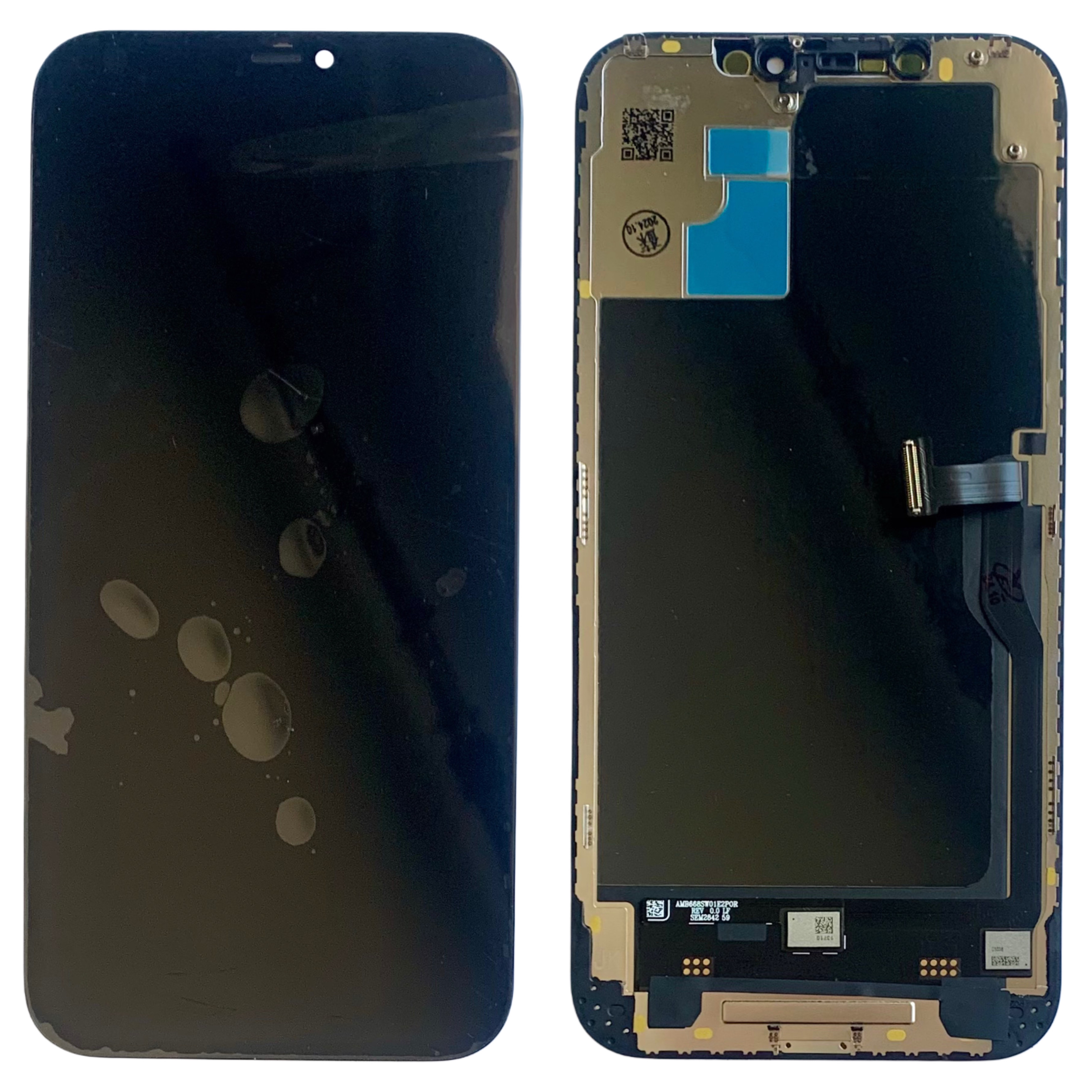 Дисплей iPhone 12 Pro Max black, с рамкой, JK FHD INCELL (move IC)