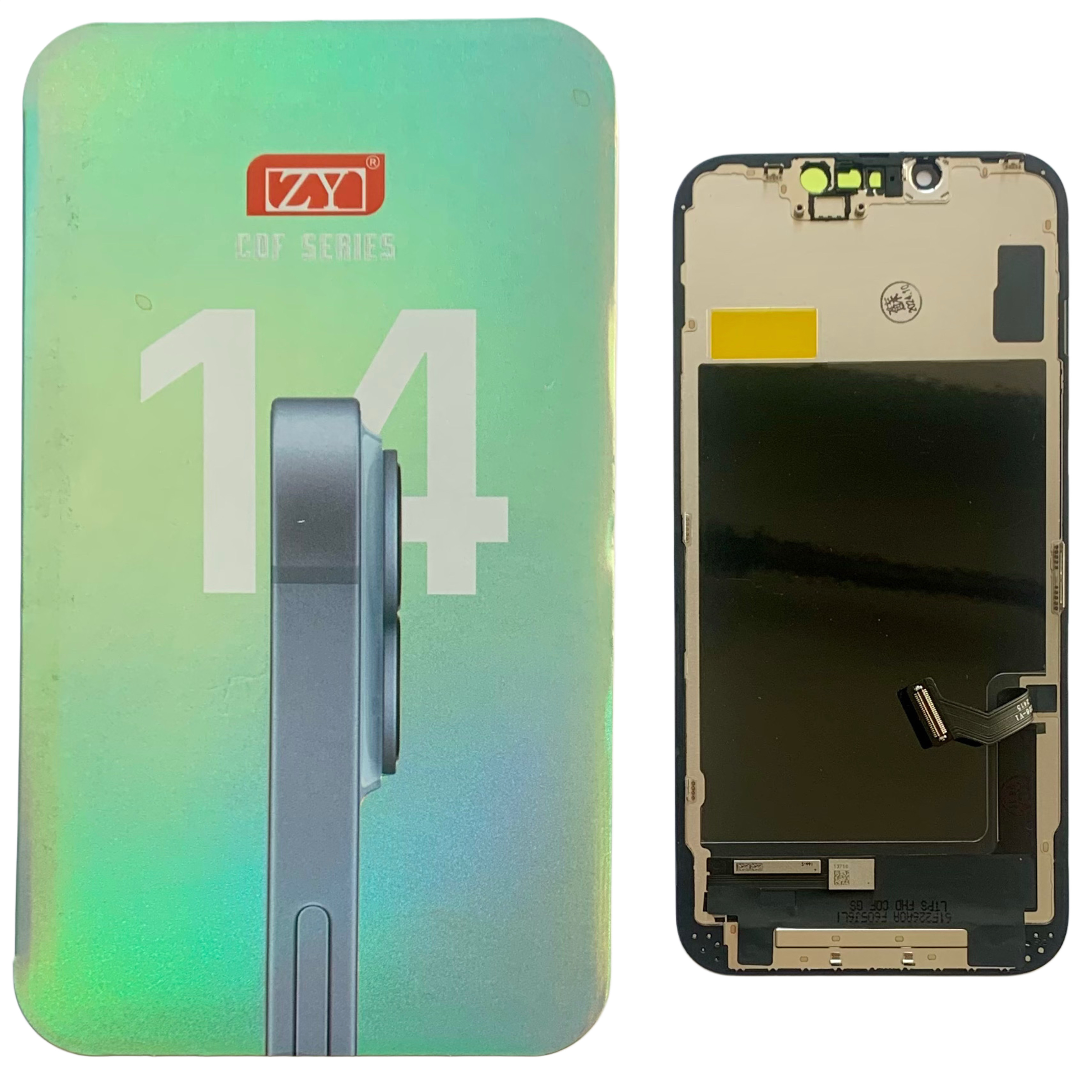Дисплей iPhone 14 black, з рамкою, ZY-INCELL