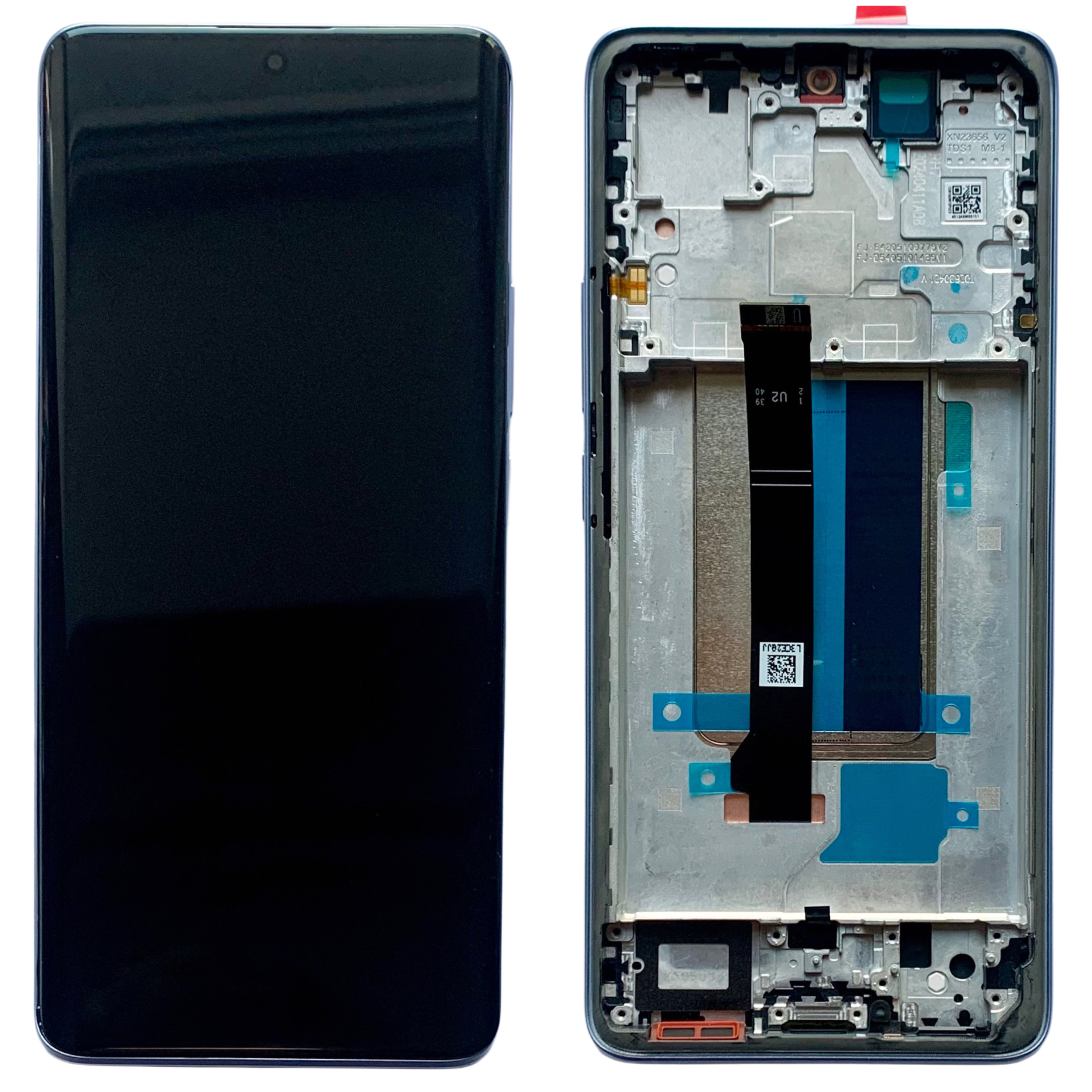 Дисплей Xiaomi Redmi Note 13 Pro Plus purple, з рамкою, Hard OLED