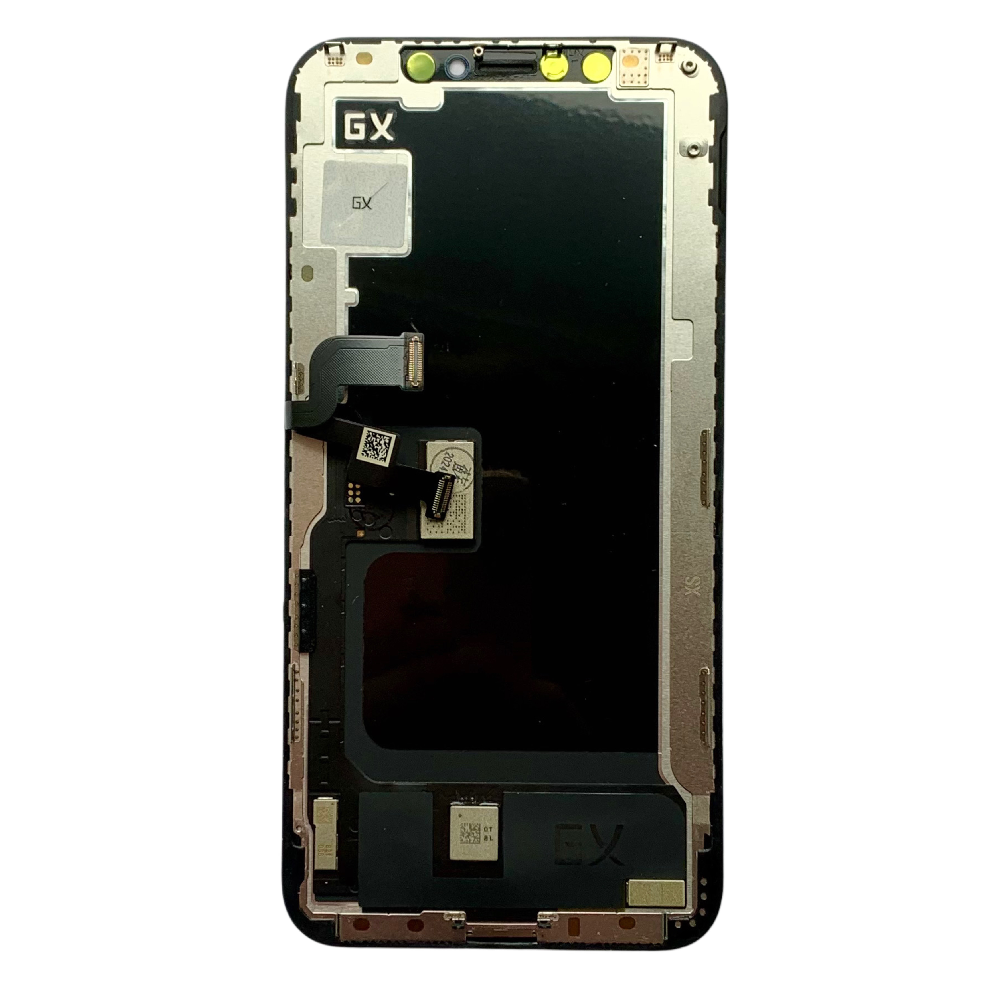 УЦІНКА! При запуску мерехтить. Дисплей iPhone Xs black, з рамкою, GX OLED HARD (можна записати TrueTone)