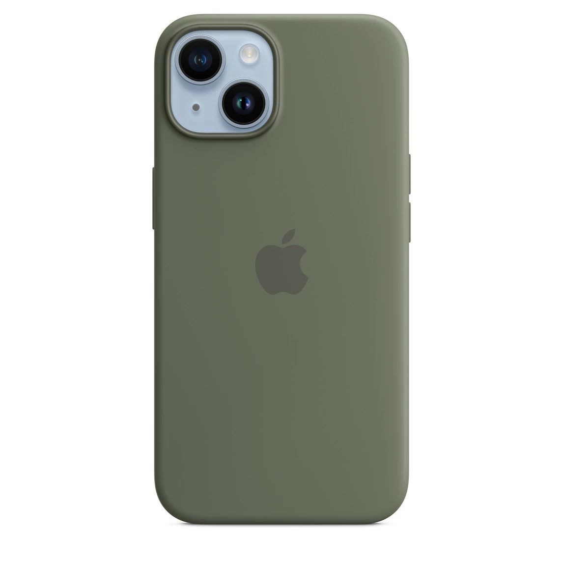 Чохол Silicone Case 1:1 for iPhone 15 Pro Max with MagSafe animation, cypress