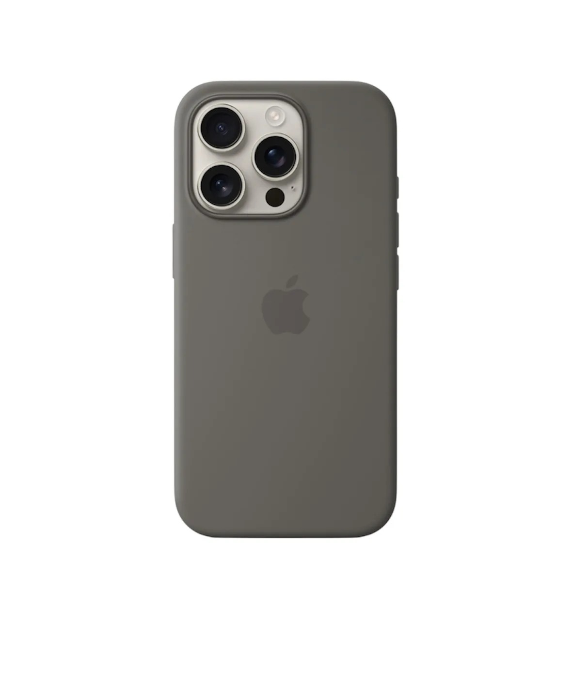 Чохол Silicone Case 1:1 for iPhone 16 with MagSafe animation, gray