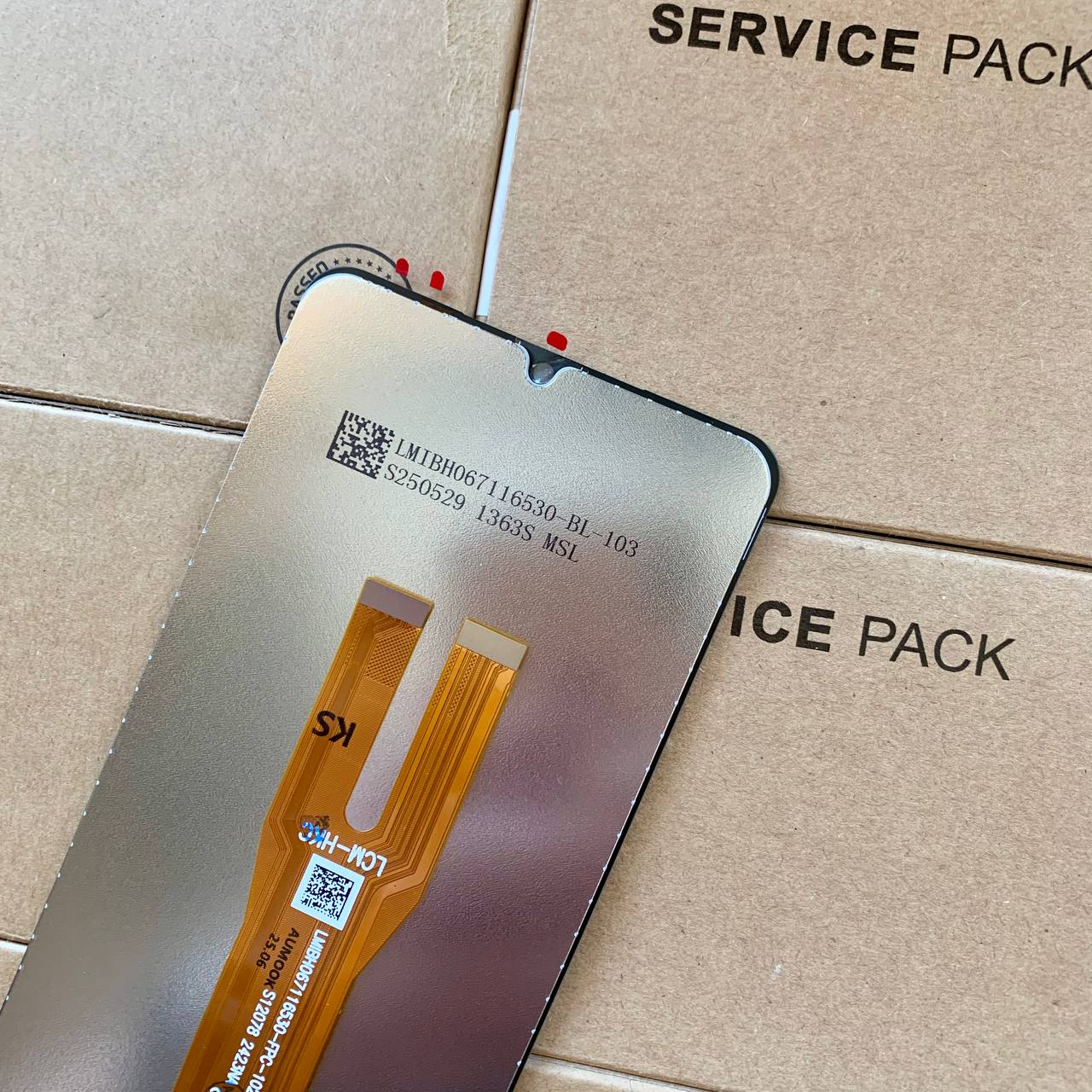 Дисплей Samsung A057 Galaxy A05s 2023 black, без рамки, Original (China)