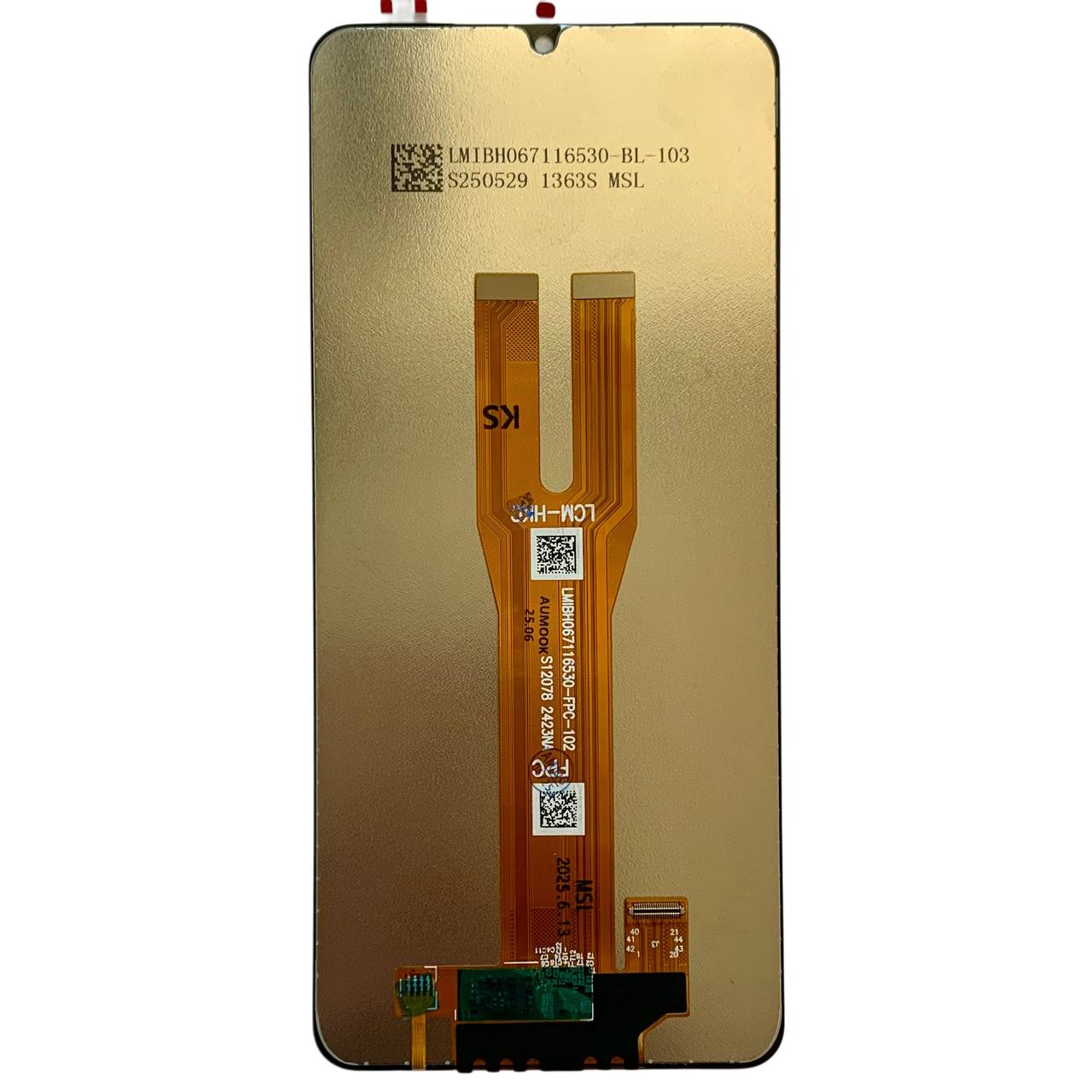 Дисплей Samsung A057 Galaxy A05s 2023 black, без рамки, Original (China)