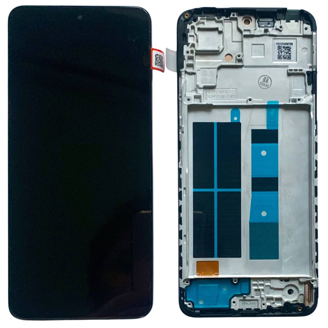 Дисплей Xiaomi Redmi Note 12 4G black, з рамкою, INCELL (AAA)
