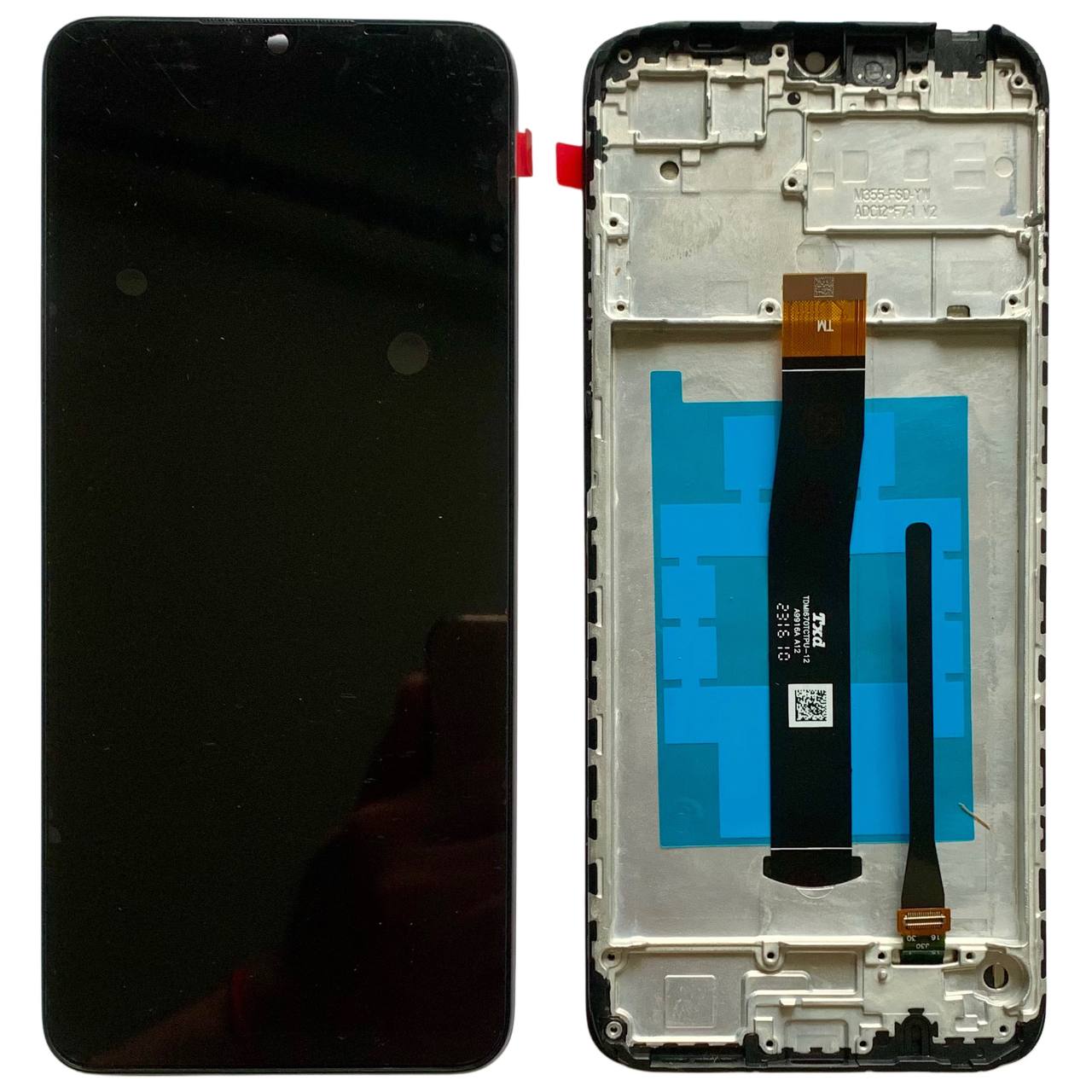 Дисплей Xiaomi Redmi 10C | Redmi 10 Power | Poco C40 black, з рамкою, Service Pack Original