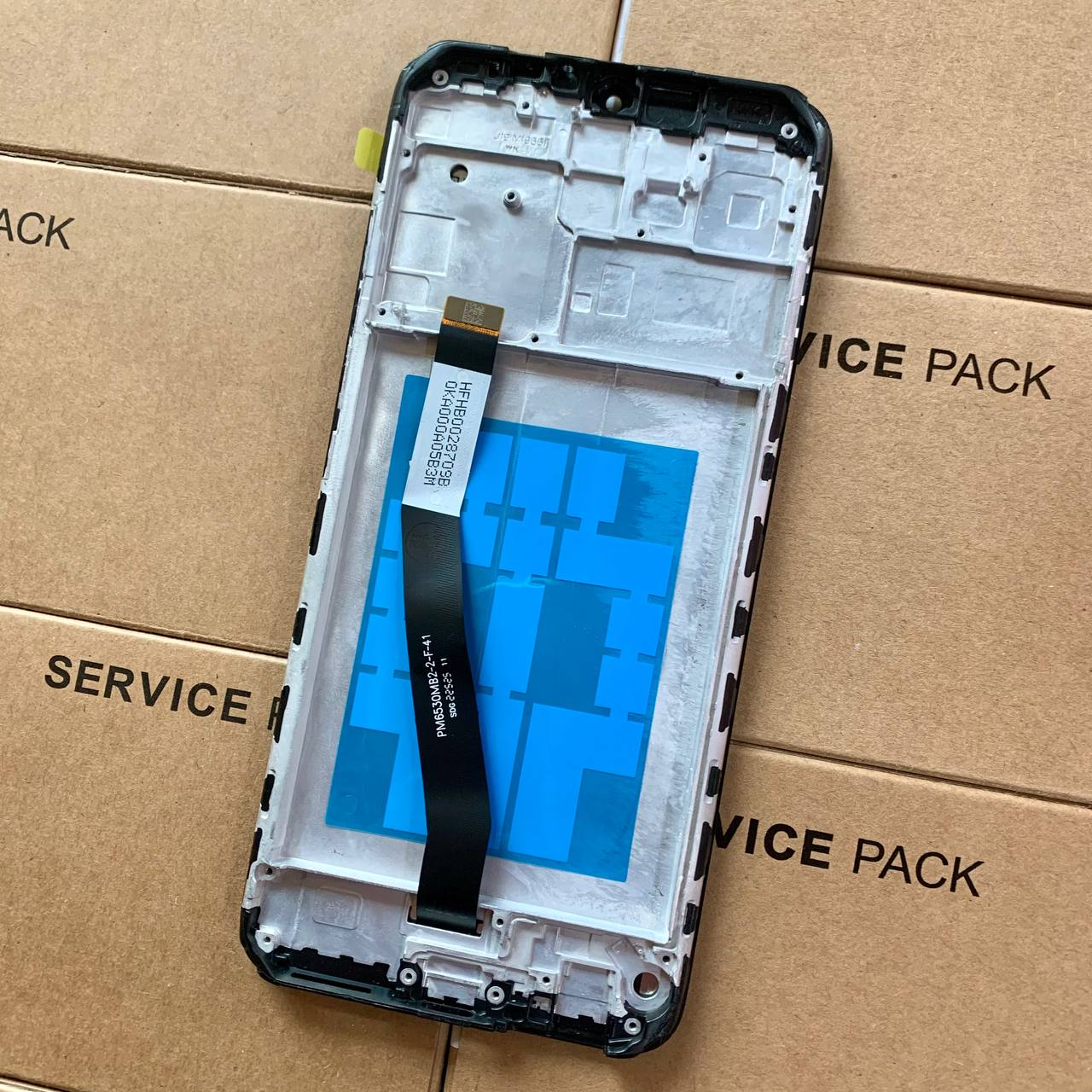 Дисплей Xiaomi Redmi 9 | Redmi 9 Prime | Poco M2 black, з рамкою, Service Pack Original