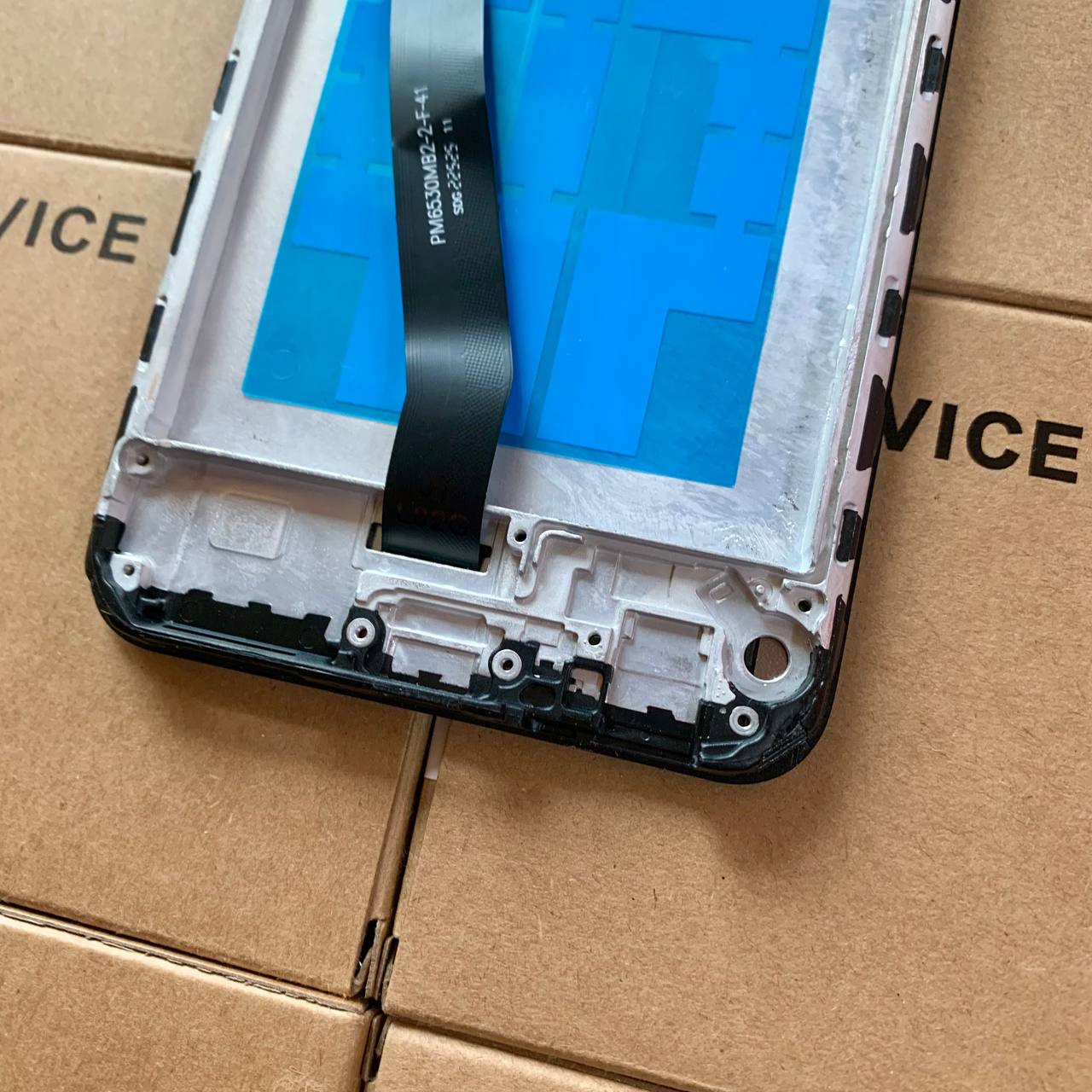 Дисплей Xiaomi Redmi 9 | Redmi 9 Prime | Poco M2 black, з рамкою, Service Pack Original