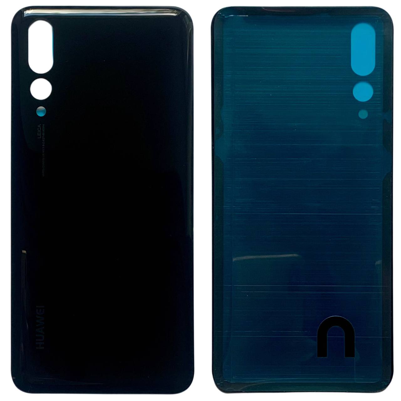 Задня кришка Huawei P20 Pro black (без скла камери)