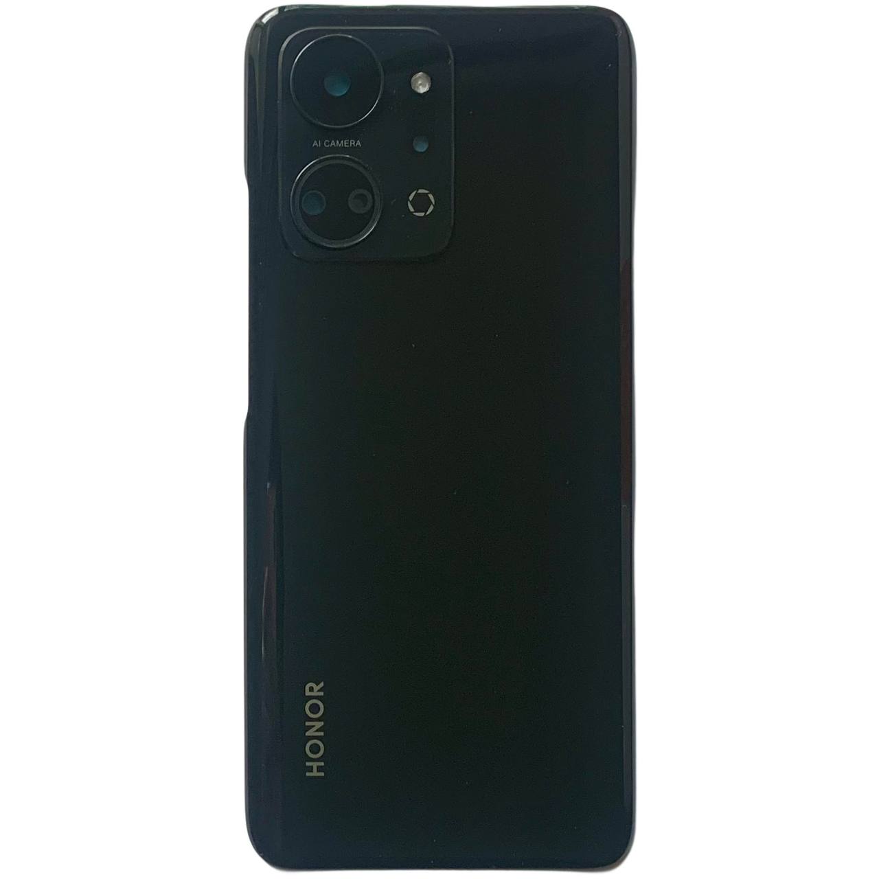 Задня кришка Huawei Honor X7A black (зі склом камери)