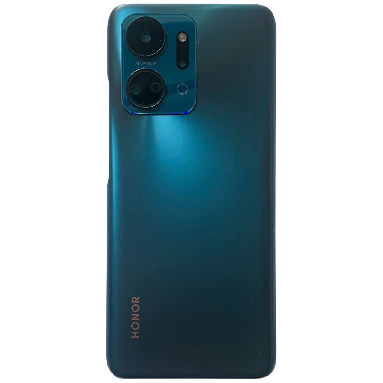 Задня кришка Huawei Honor X7A blue (зі склом камери)