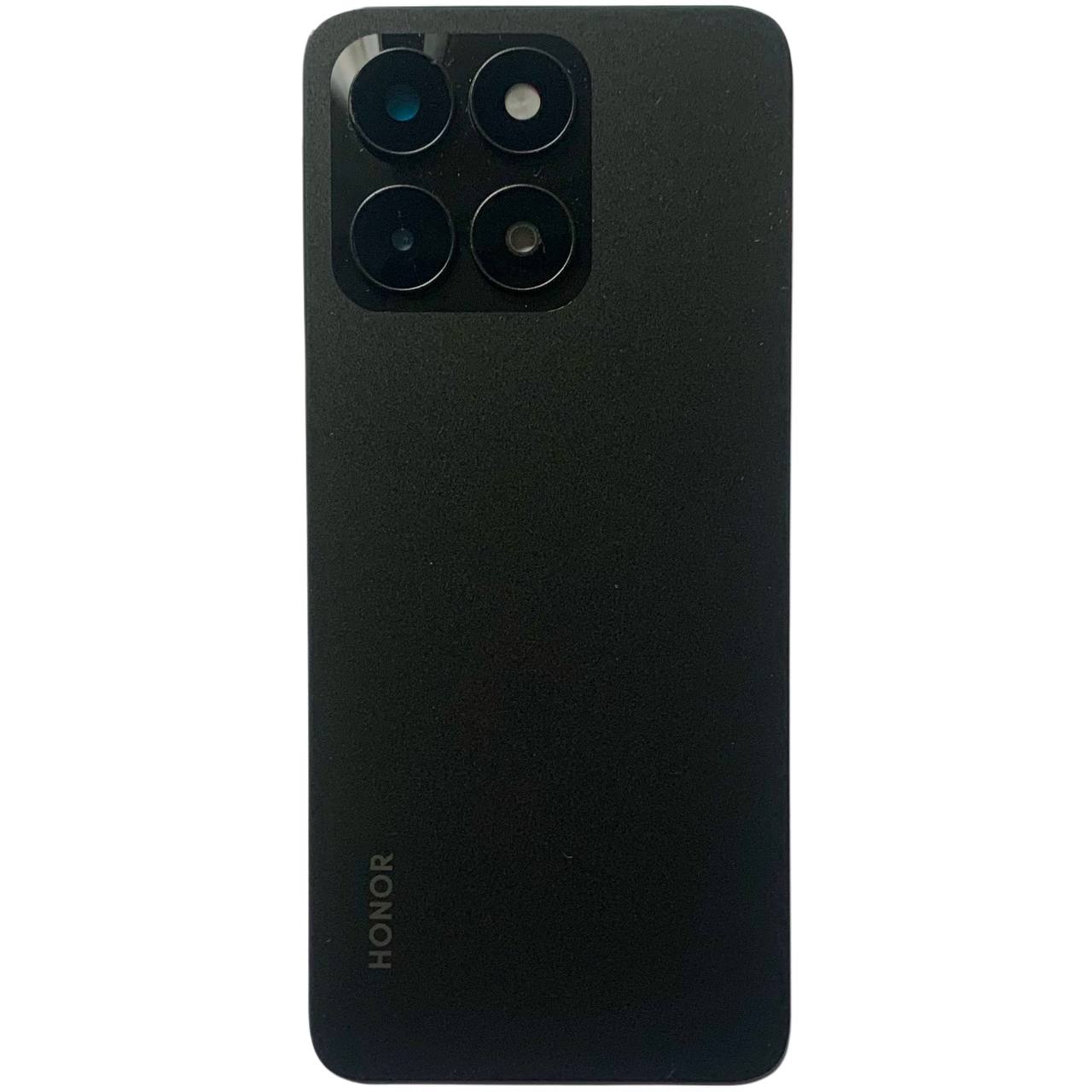 Задня кришка Huawei Honor X6A black (зі склом камери)