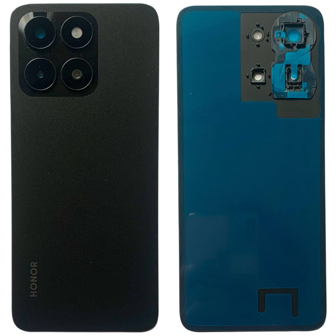 Задня кришка Huawei Honor X6A black (зі склом камери)