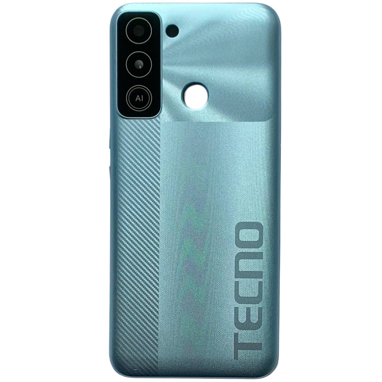 Задняя крышка Tecno Pop 5 LTE light blue (без стекла камеры)