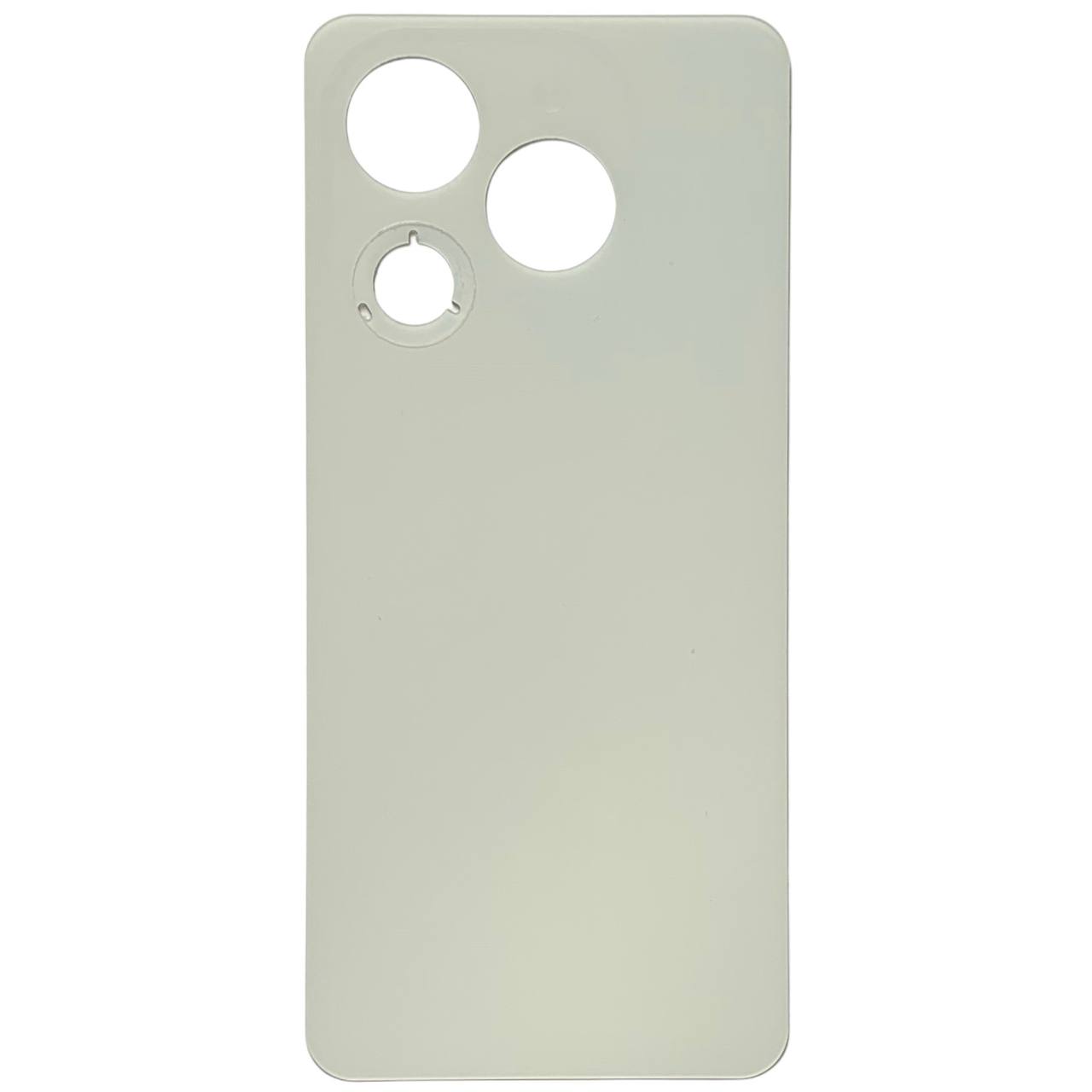Задня кришка Infinix Smart 8 white (без скла камери)