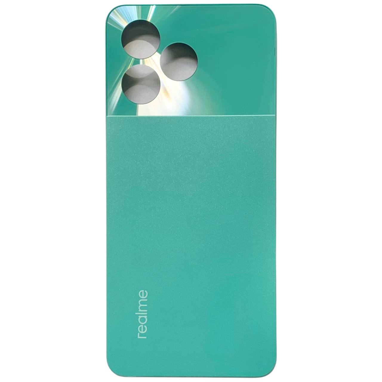 Задня кришка Realme C51 green (без скла камери)