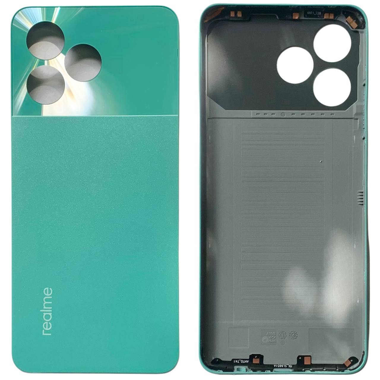 Задня кришка Realme C51 green (без скла камери)