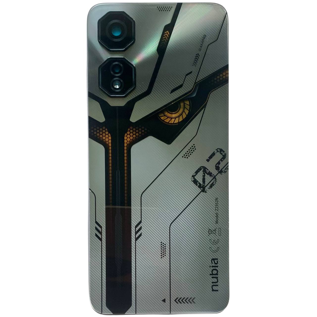 Задня кришка ZTE Nubia Neo 2 5G silver (зі склом камери)