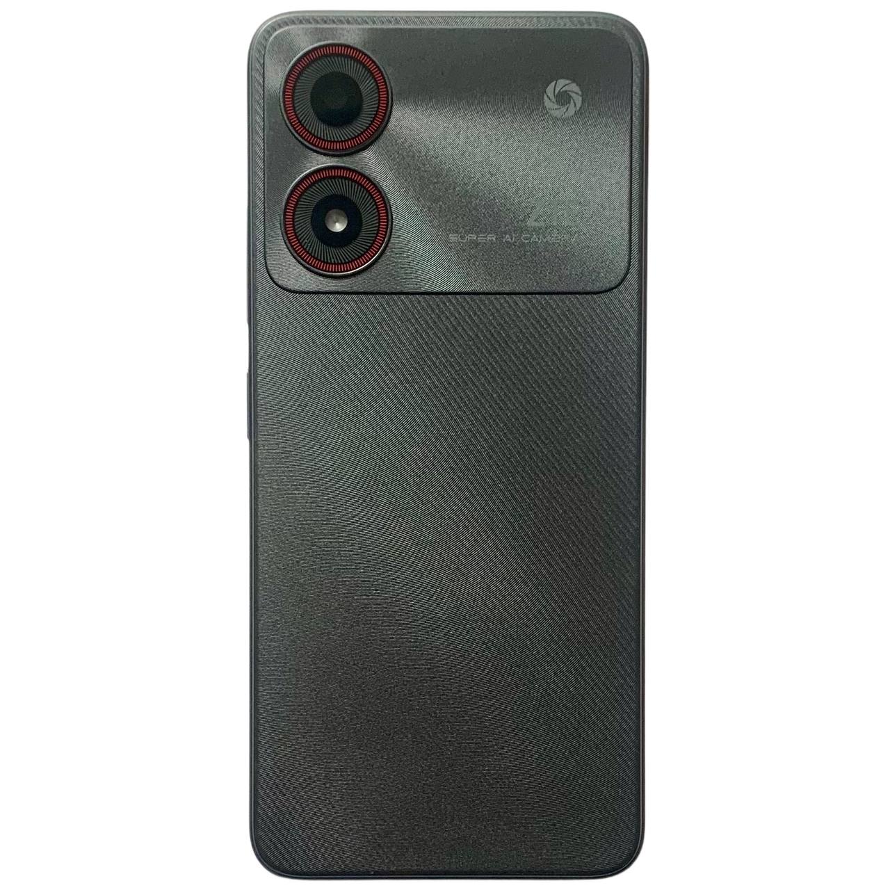 Задняя крышка ZTE Blade A34 gray (со стеклом камеры)