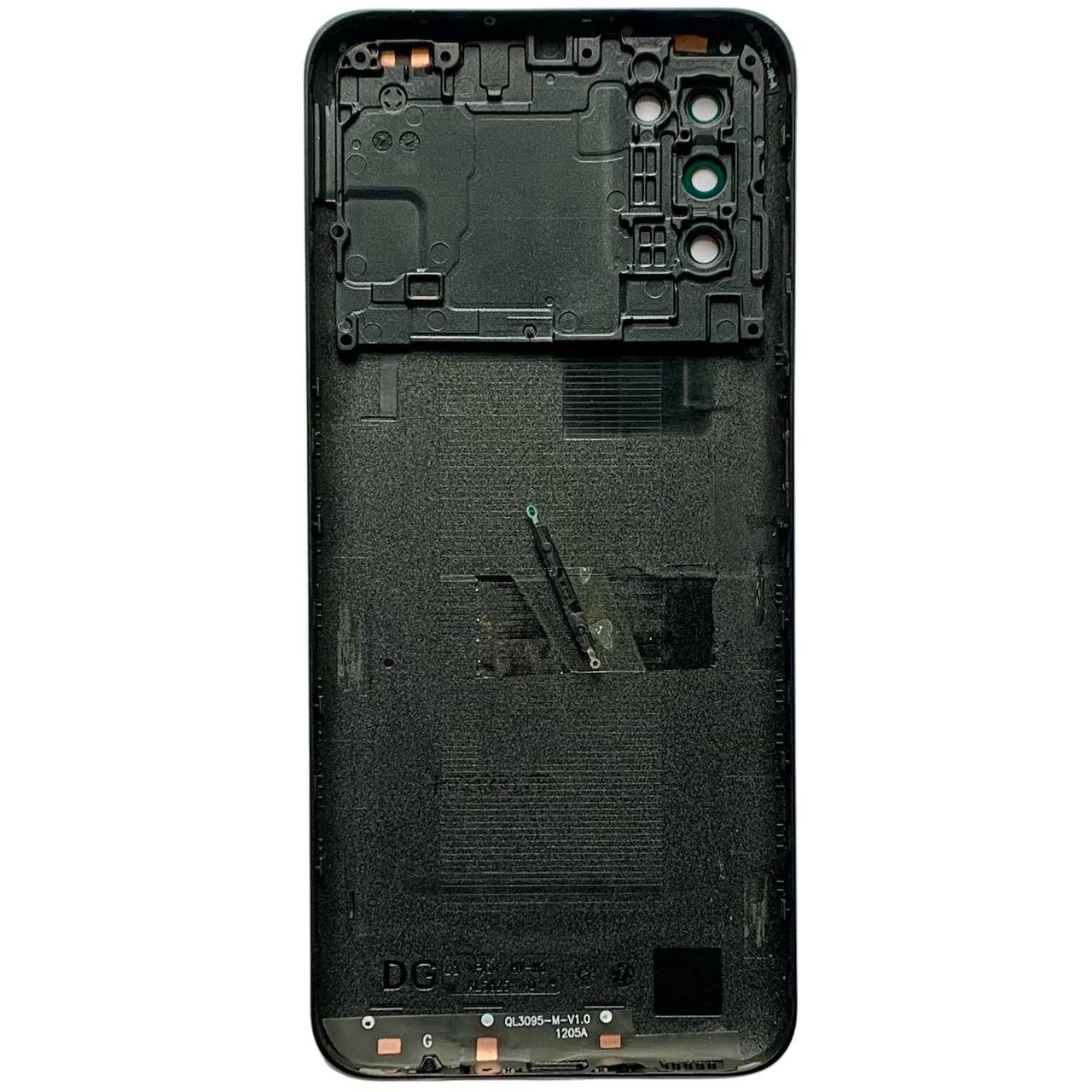 Задняя крышка Samsung A037 Galaxy A03s 2021 black (со стеклом камеры)