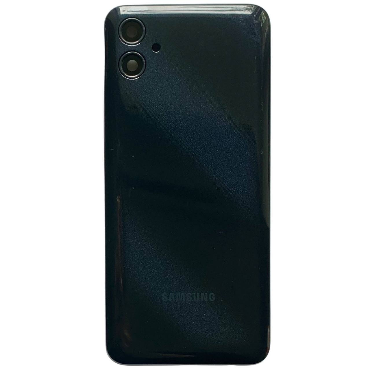 Задня кришка Samsung A042 Galaxy A04e 2022 black (зі склом камери)