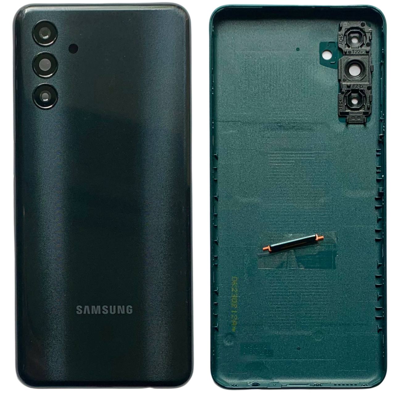 Задня кришка Samsung A047 Galaxy A04s 2022 black (зі склом камери)