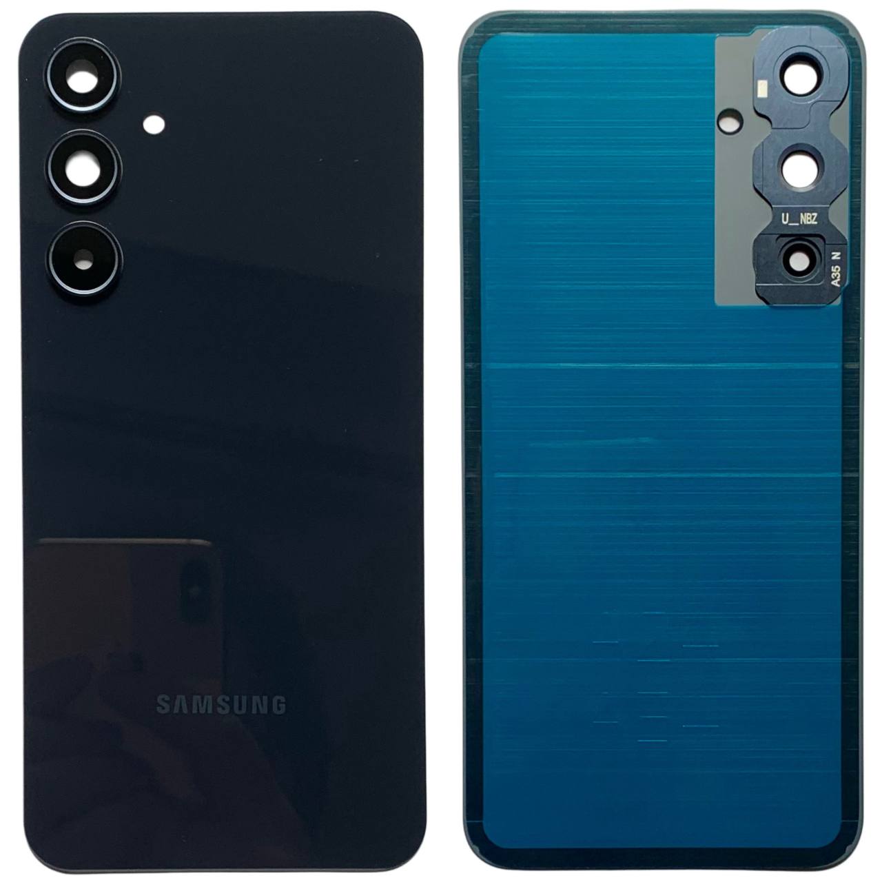 Задня кришка Samsung A356 Galaxy A35 5G 2024 blue (зі склом камери)