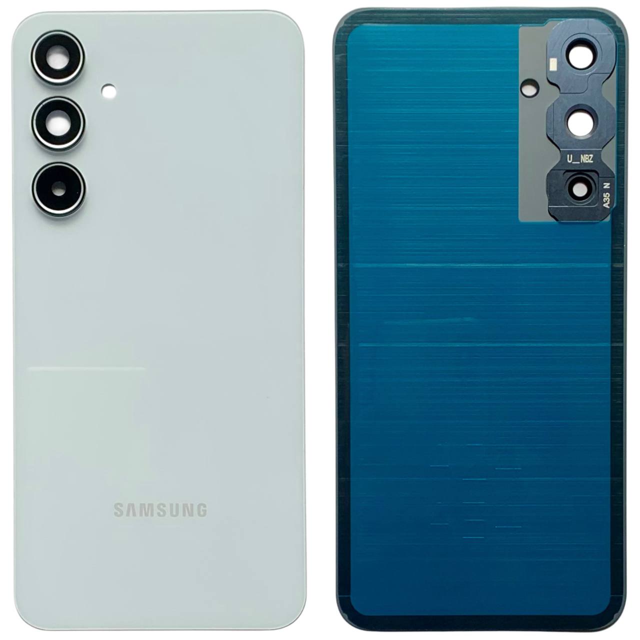Задняя крышка Samsung A356 Galaxy A35 5G 2024 light blue (со стеклом камеры)