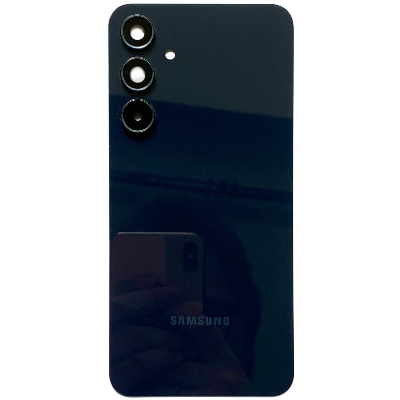 Задняя крышка Samsung A556 Galaxy A55 5G black (со стеклом камеры)