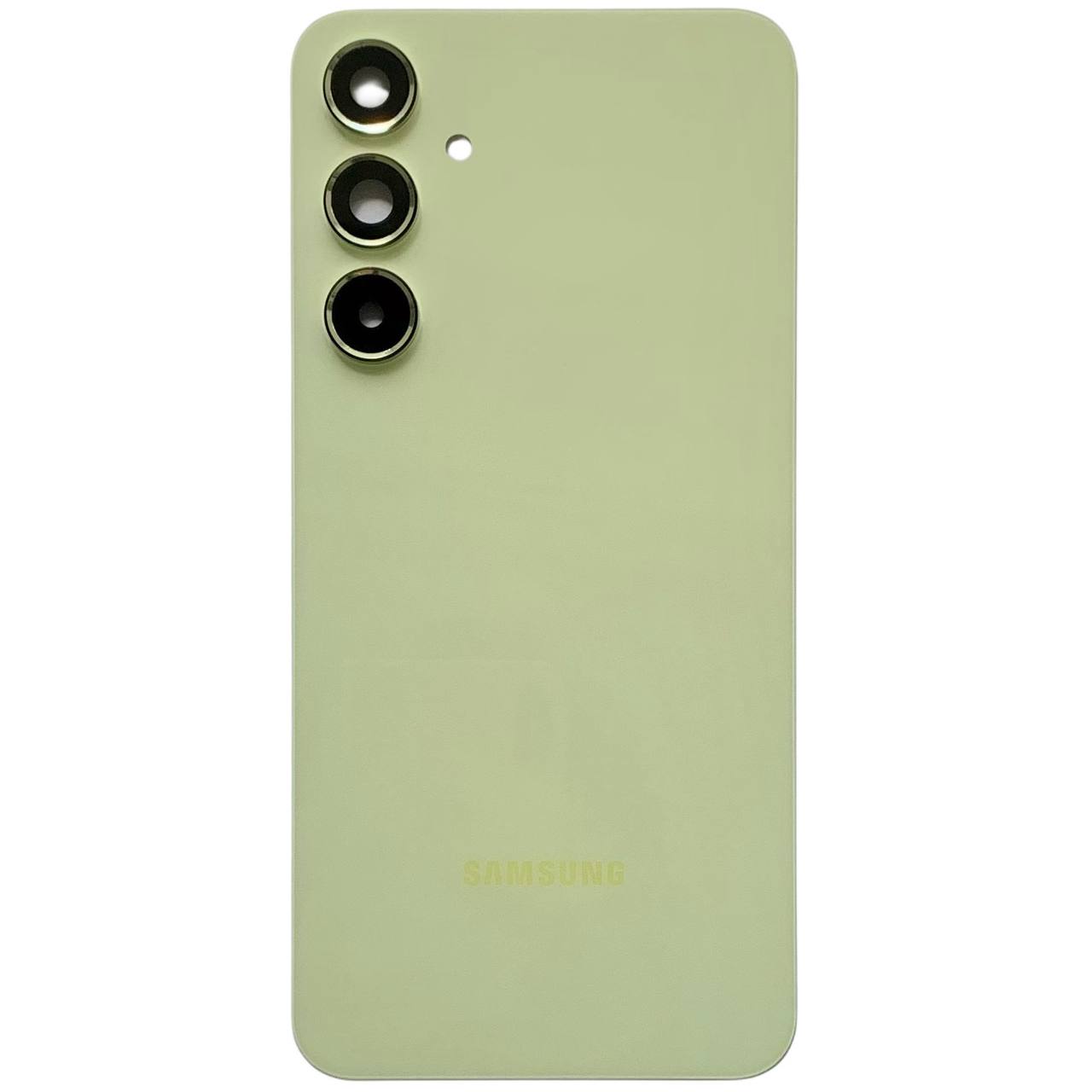 Задняя крышка Samsung A556 Galaxy A55 5G yellow (со стеклом камеры)