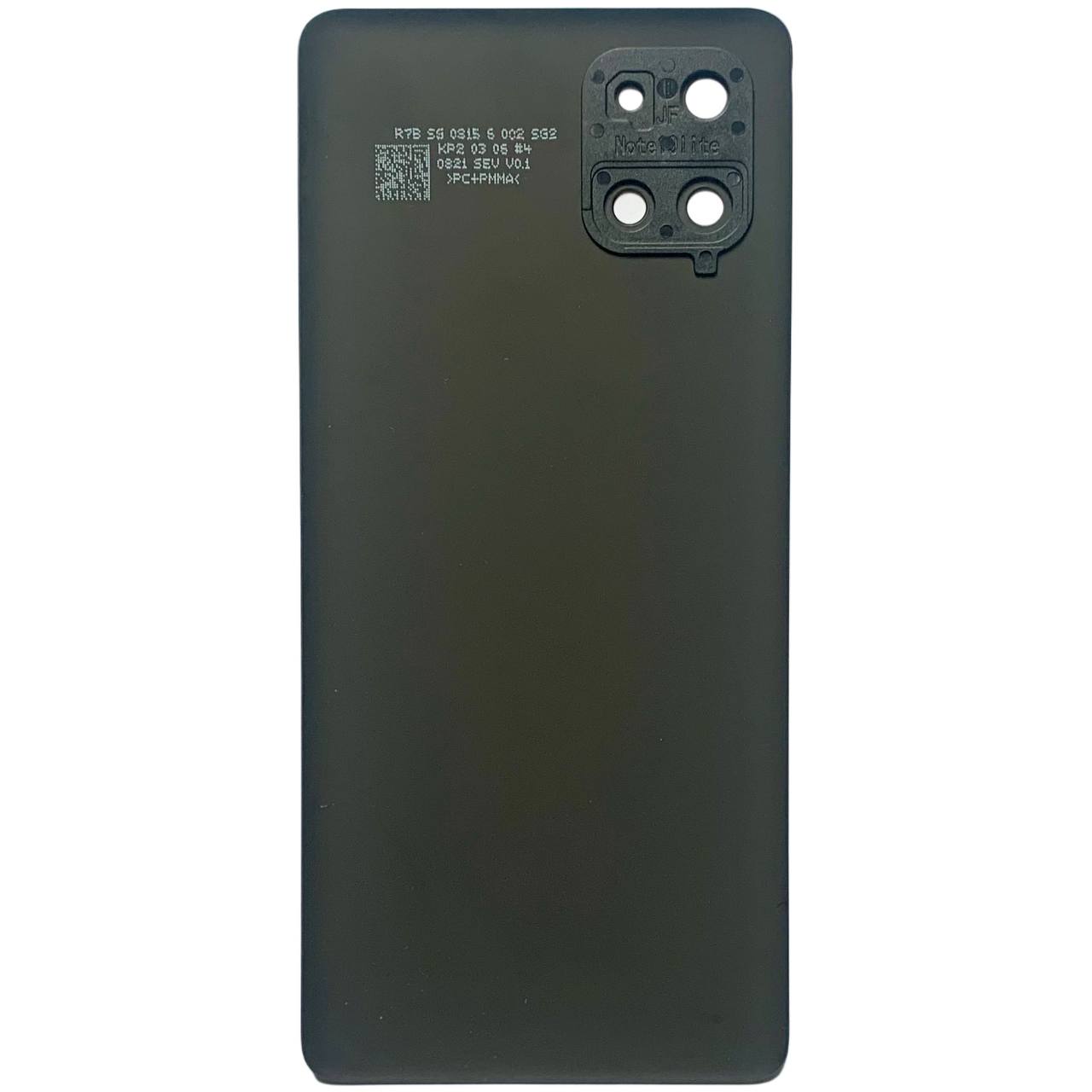 Задня кришка Samsung N770 Galaxy Note 10 Lite black (зі склом камери)