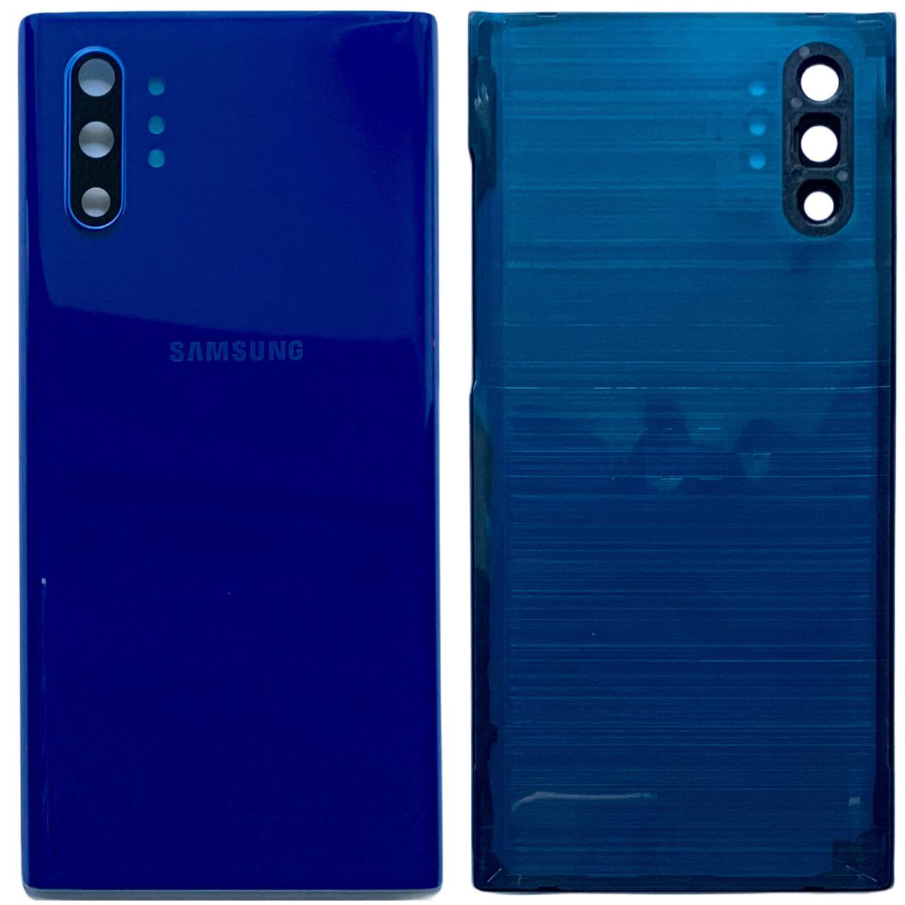 Задня кришка Samsung N975 Galaxy Note 10 Plus blue (зі склом камери)