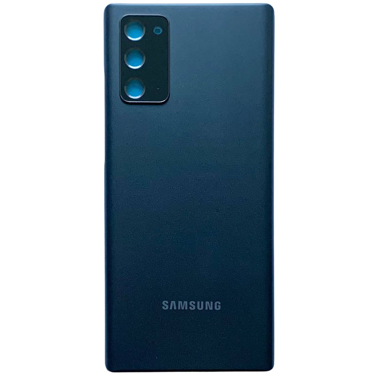 Задня кришка Samsung N980 Galaxy Note 20 black (зі склом камери)