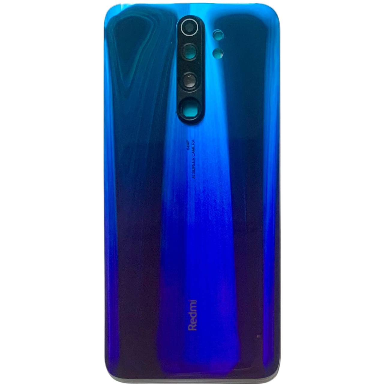Задняя крышка Xiaomi Redmi Note 8 Pro blue (со стеклом камеры)