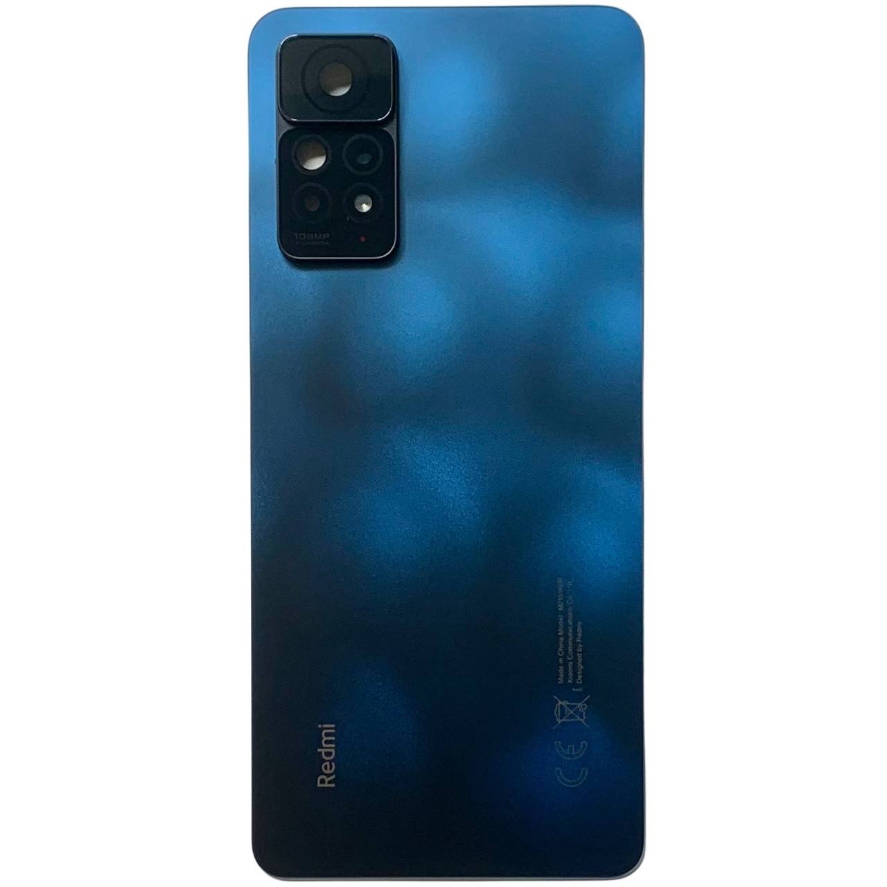 Задня кришка Xiaomi Redmi Note 11 Pro 4G blue (зі склом камери)