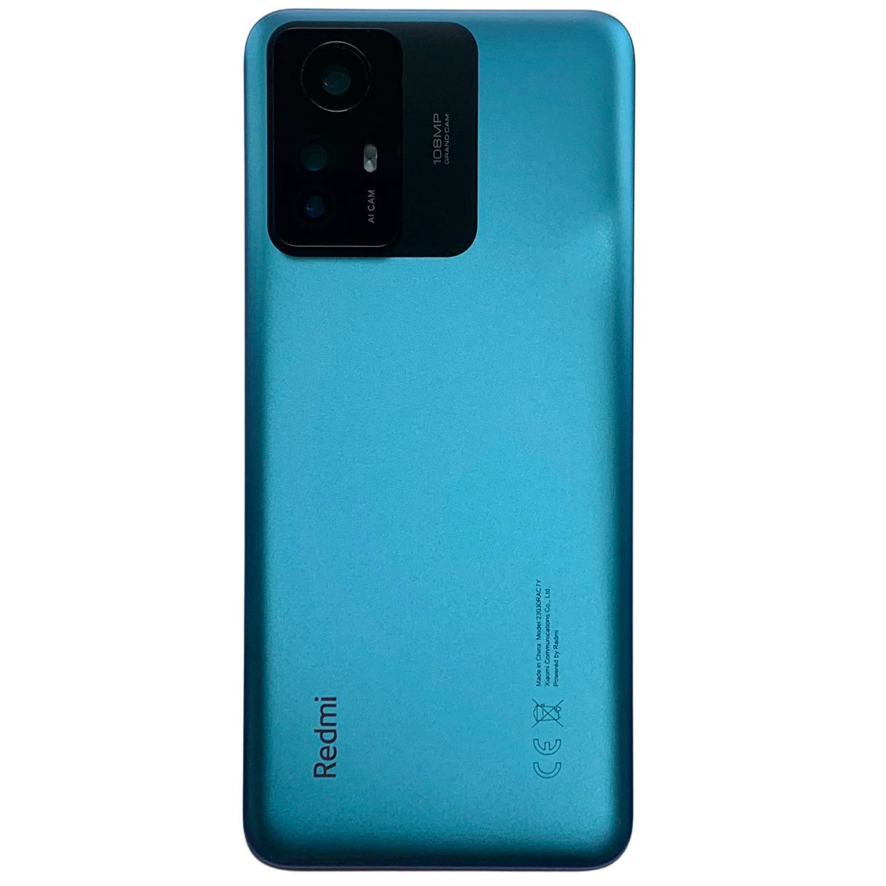 Задняя крышка Xiaomi Redmi Note 12S blue (со стеклом камеры)