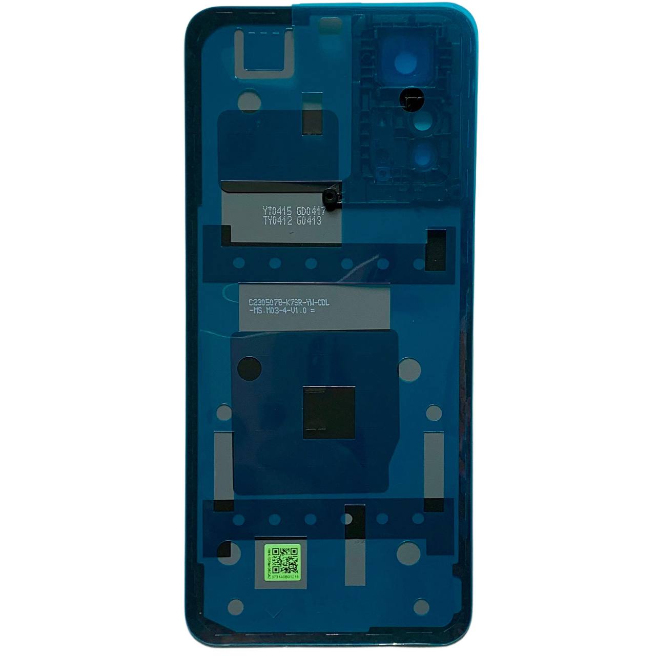 Задняя крышка Xiaomi Redmi Note 12S green (со стеклом камеры)