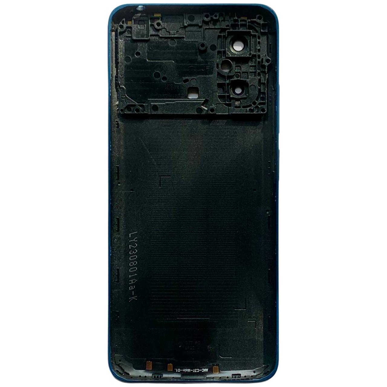 Задняя крышка Xiaomi Redmi 12C black (со стеклом камеры)