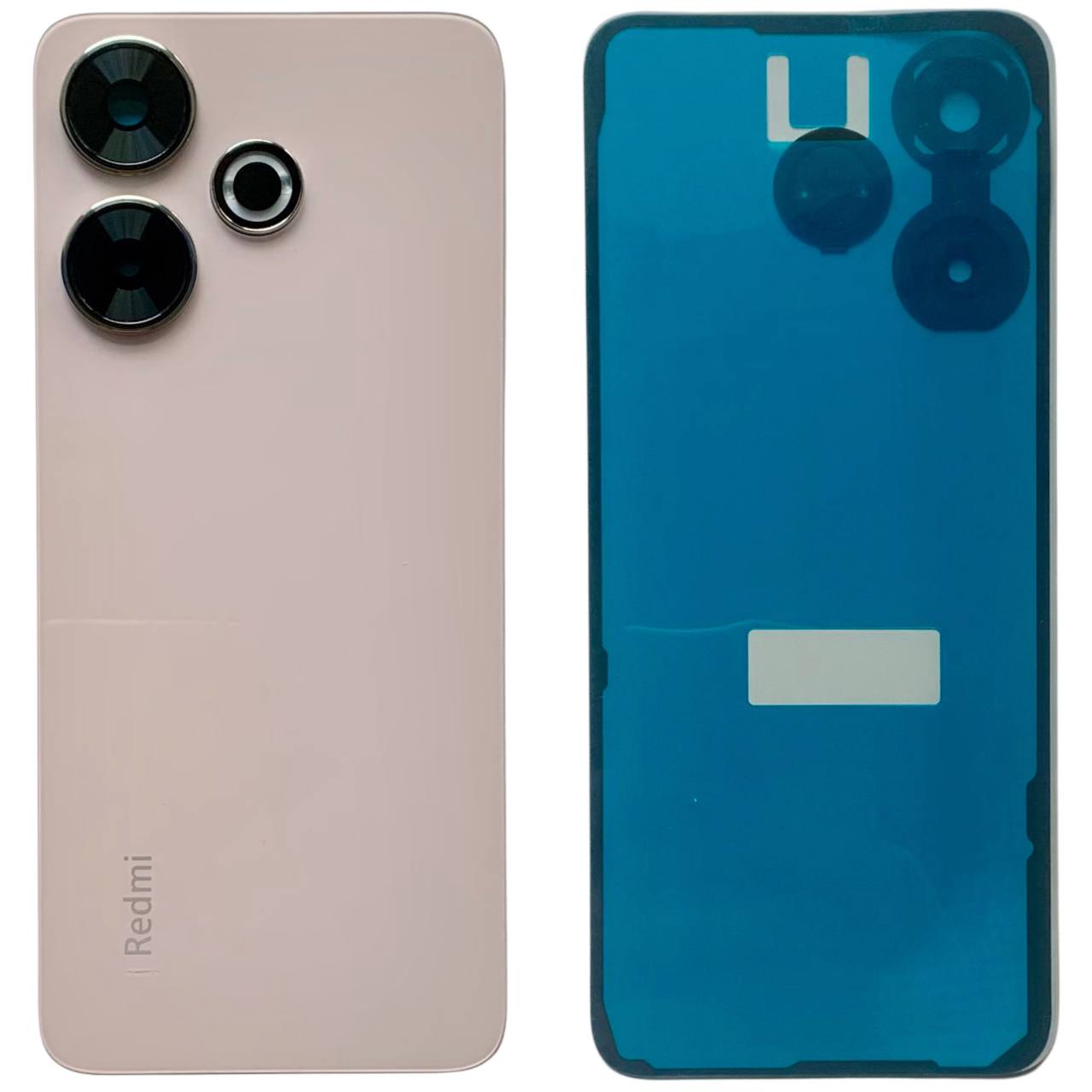 Задня кришка Xiaomi Redmi 13 pink (зі склом камери)