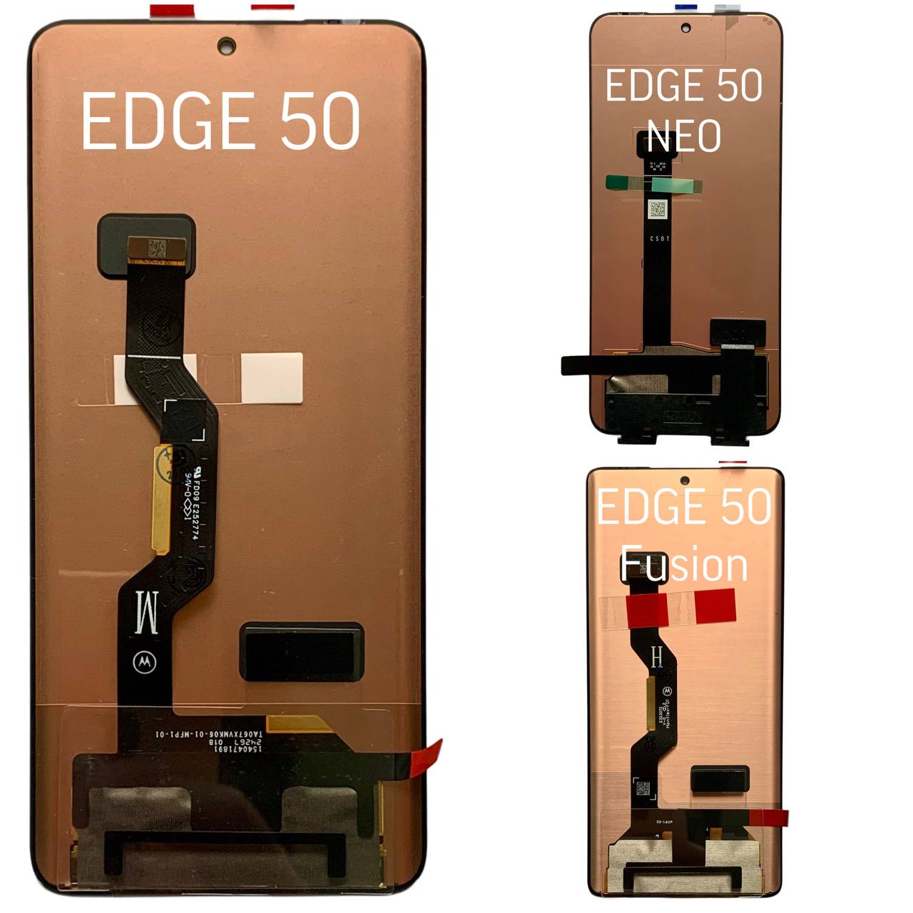 Дисплей Motorola Moto Edge 50 | Edge 50 Pro black, без рамки, Original (China)