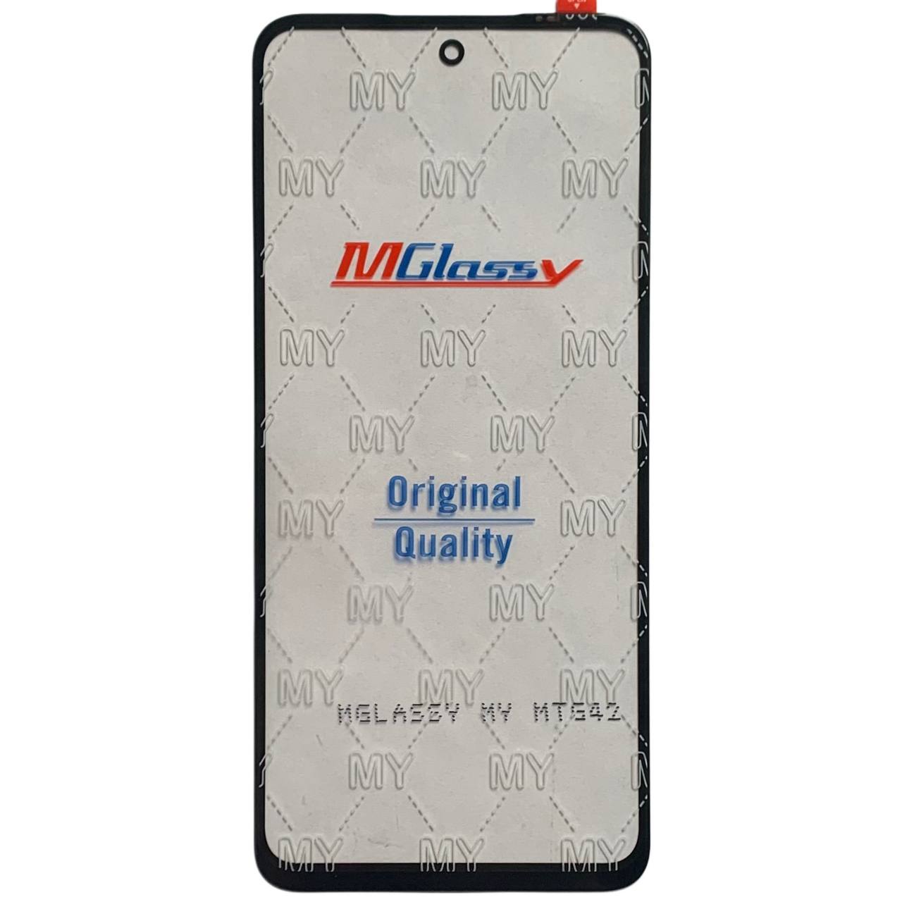 Скло дисплея Motorola Moto G34 black, з OCA плівкою (Musttby)