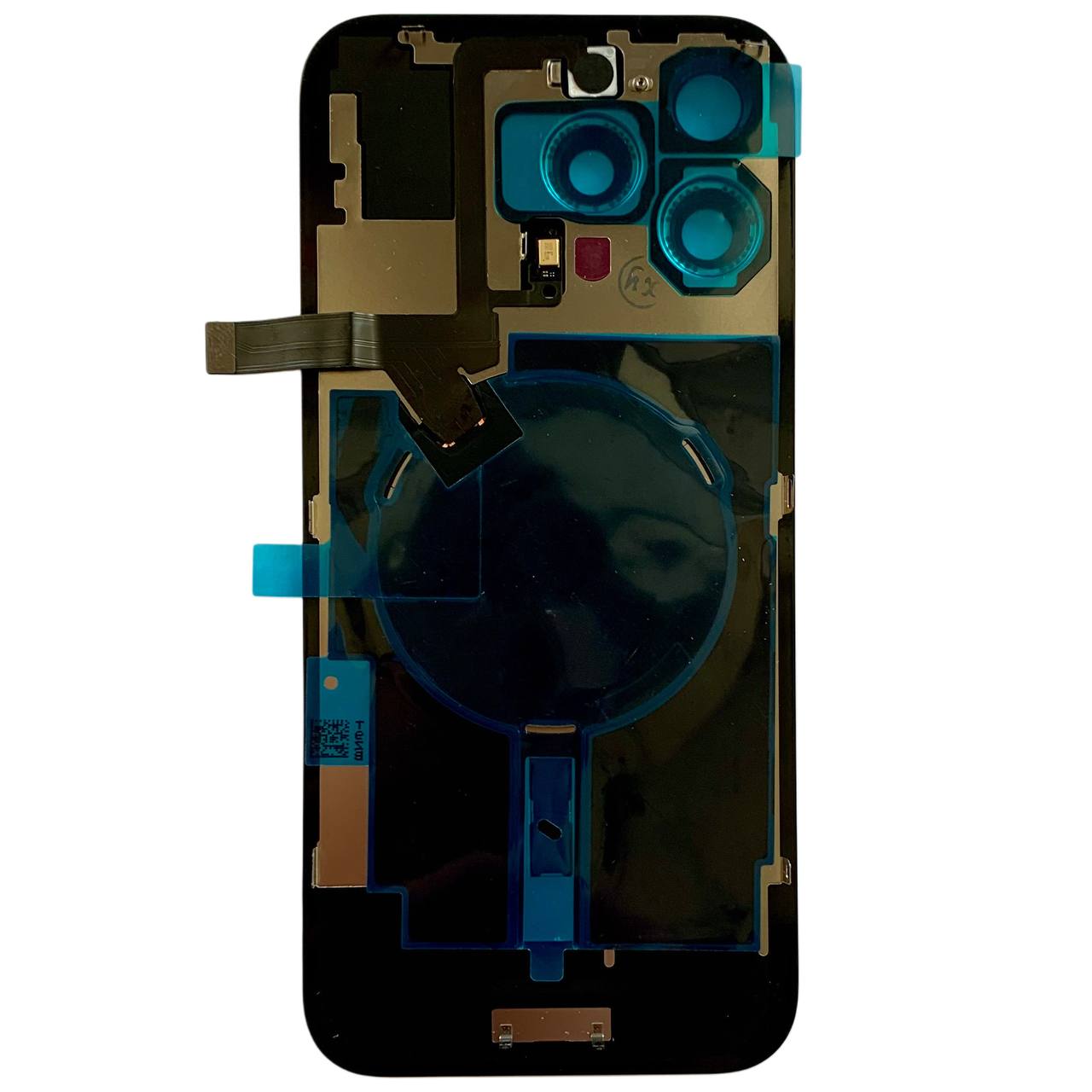 Задняя крышка корпуса iPhone 16 Pro Max gold, со стеклом камеры, MagSafe, NFC, 1:1 Original