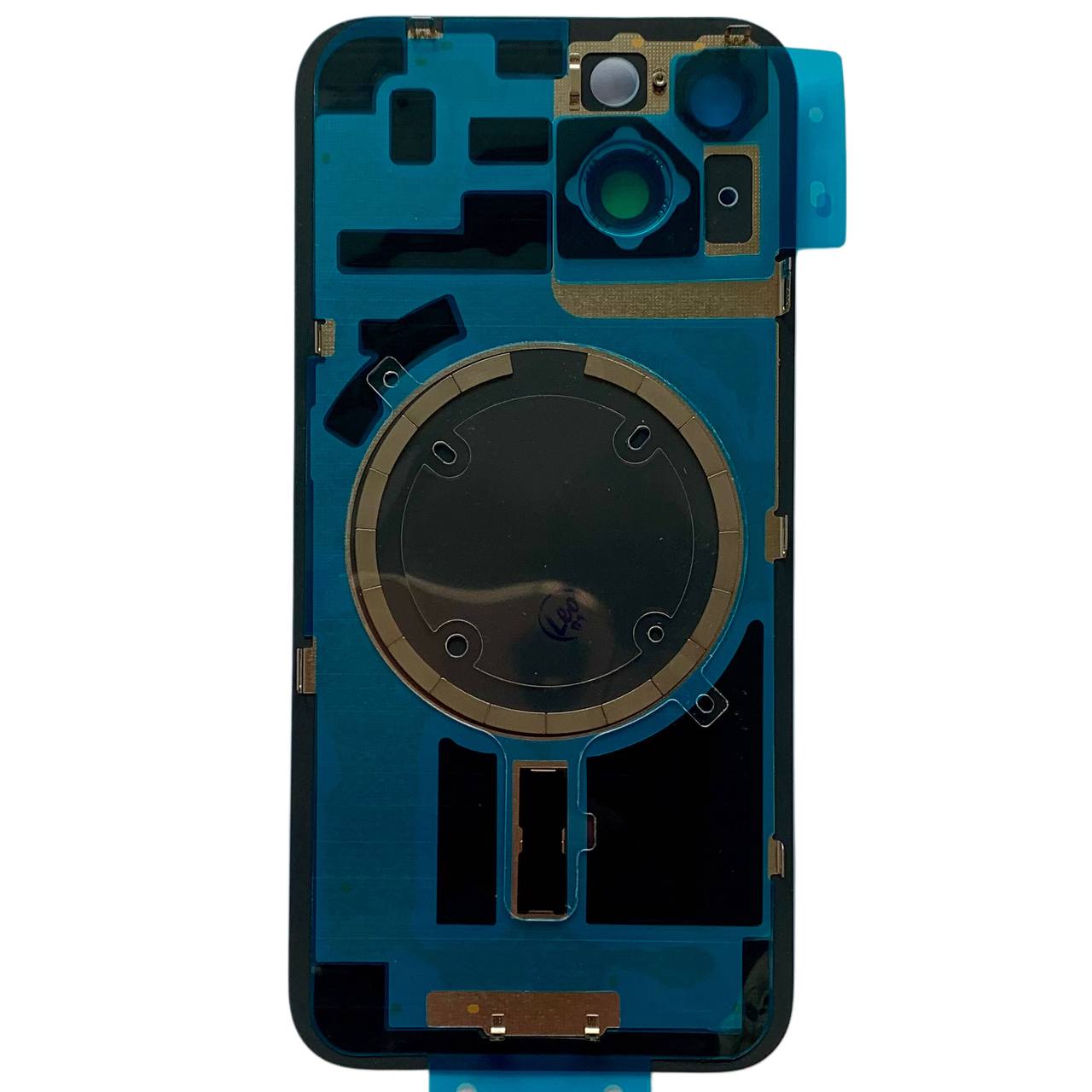 Задня кришка корпуса iPhone 14 purple, зі склом камери, MagSafe, 1:1 Original