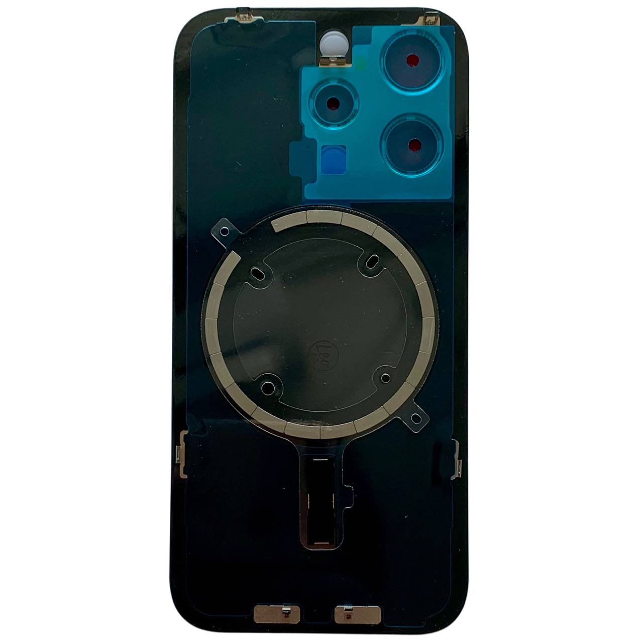 Задняя крышка корпуса iPhone 15 Pro gray, со стеклом камеры, MagSafe, 1:1 Original